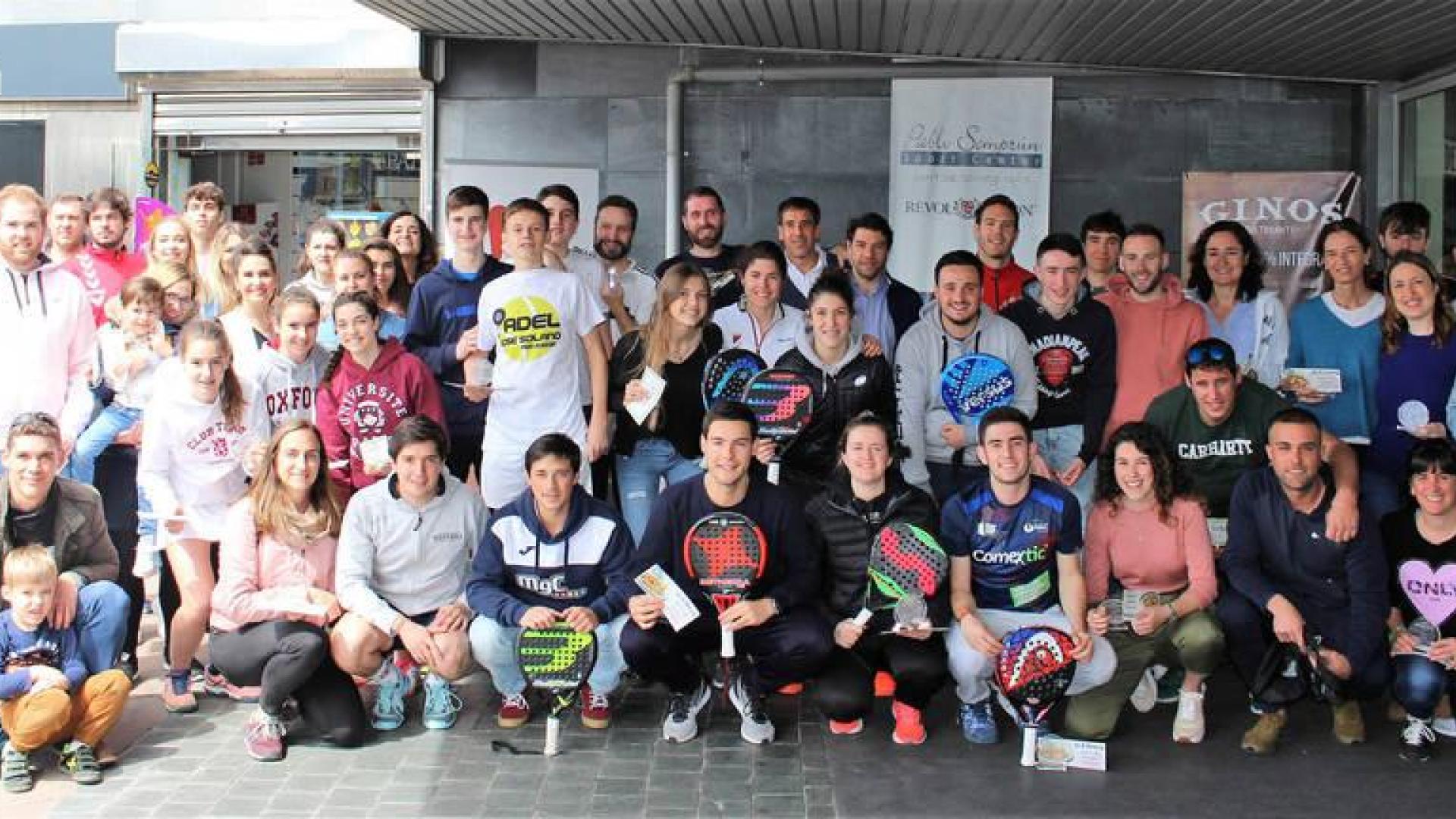 Gabarrús-Sexmilo y Zaratiegui-Sanz ganan el Trofeo Ristorante Ginos