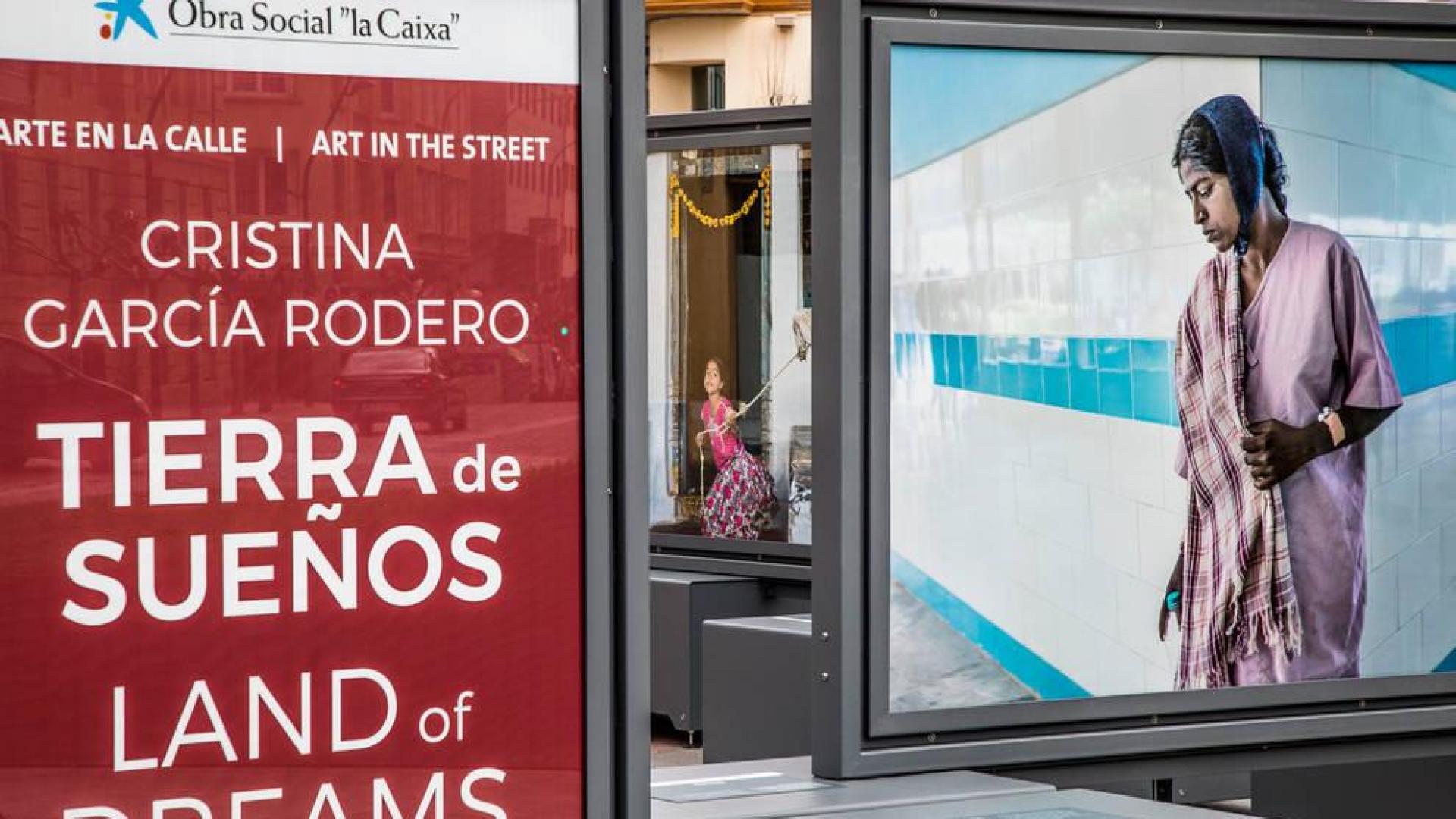 Exposición de Cristina García Rodero en el Paseo de Sarasate.
