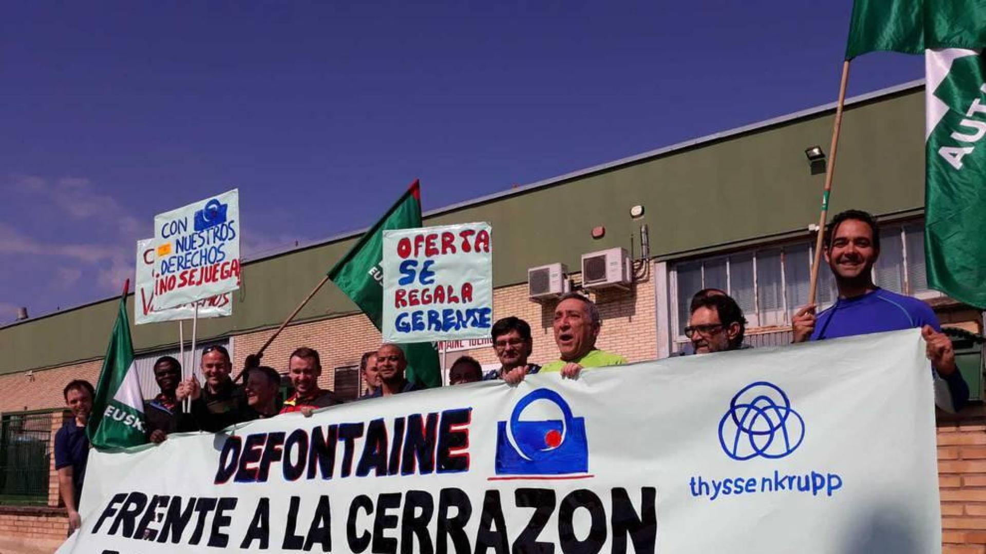 Huelga indefinida en Defontaine Iberica por la negociación del convenio