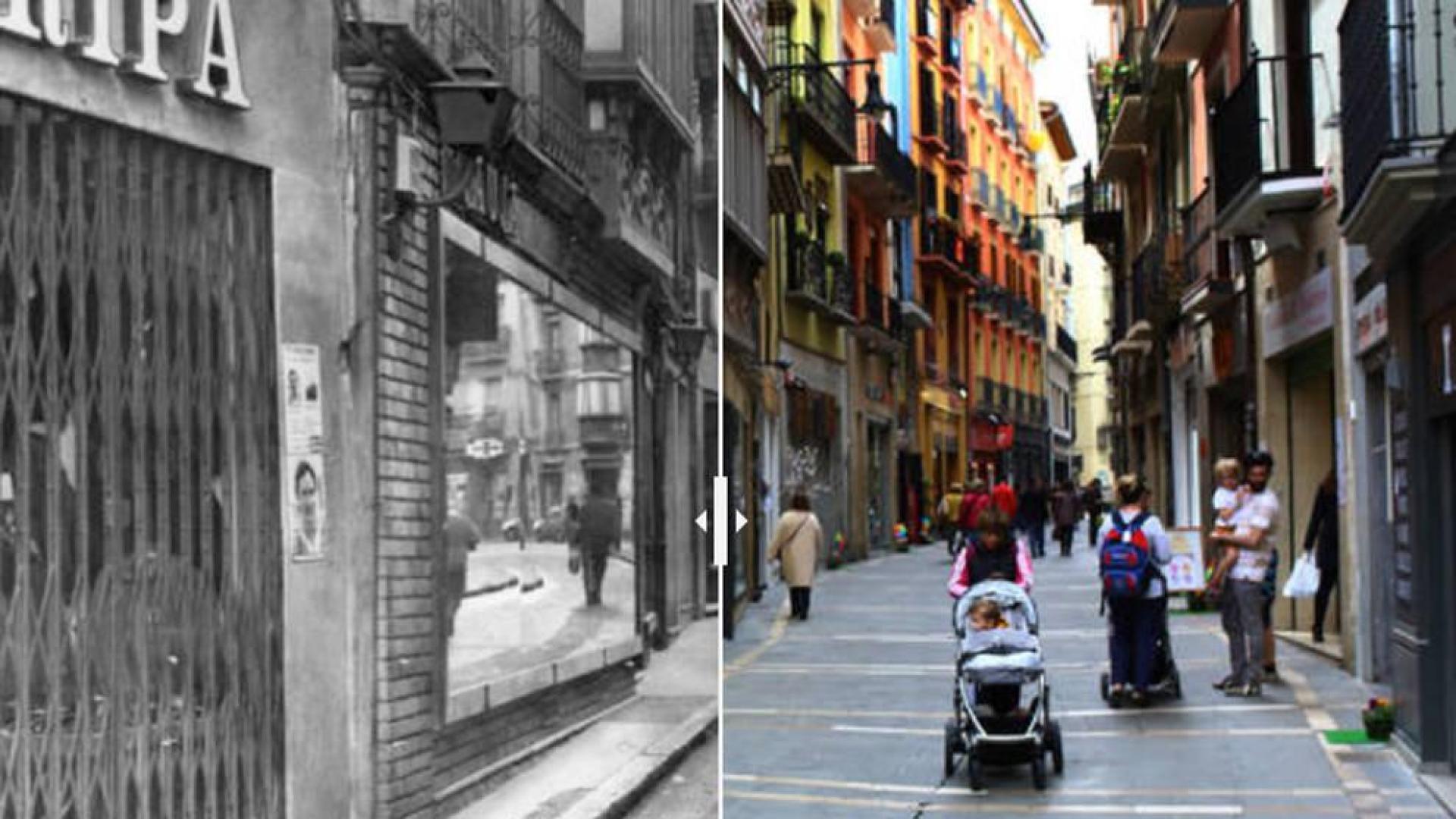IMAGEN INTERACTIVA | Cuando cambió... la calle Zapatería