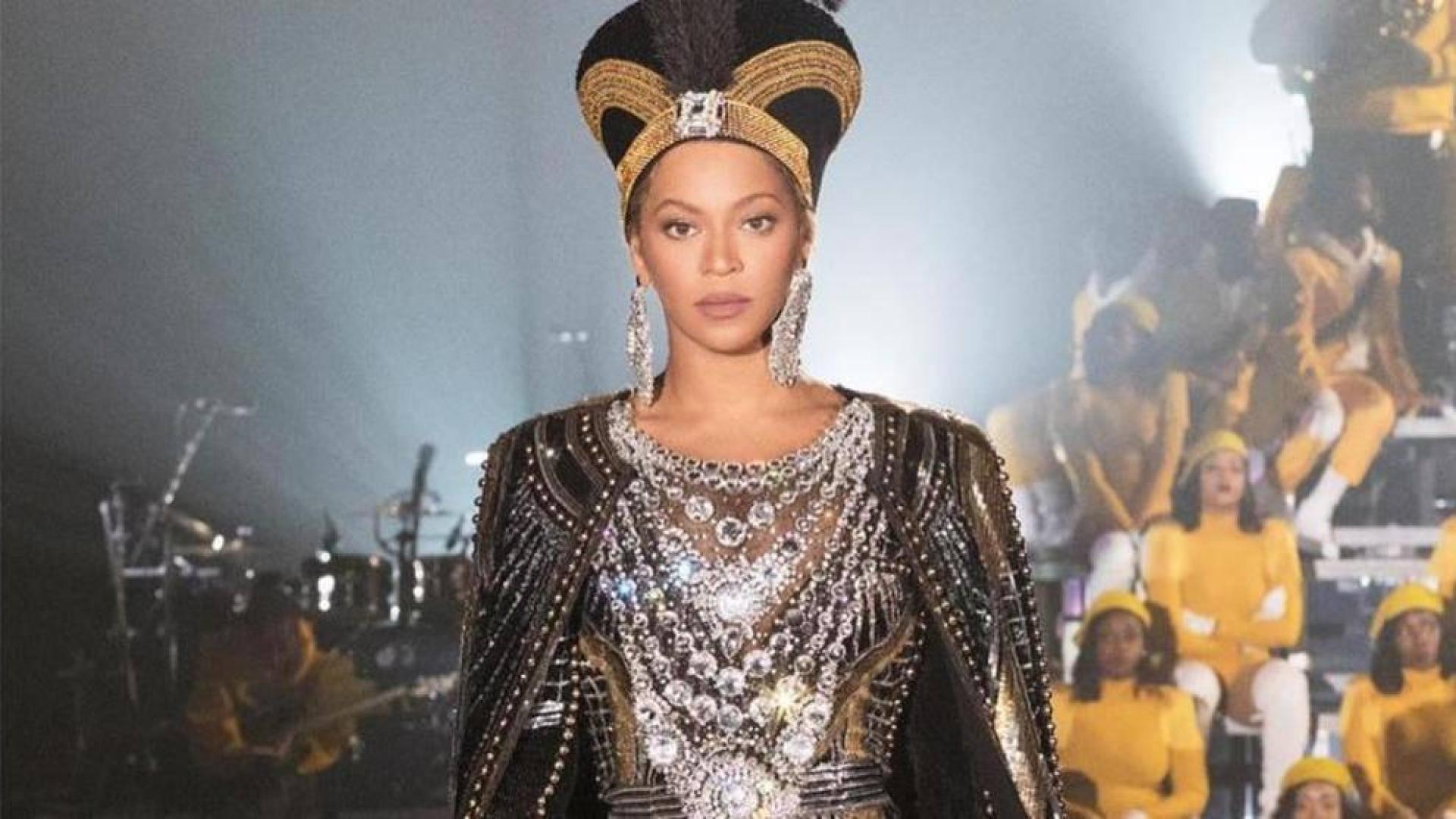 Actuación de Beyoncé en el festival Coachella 2018.