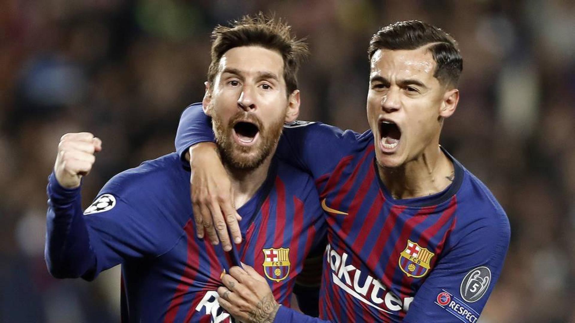 Messi conduce al Barça a semifinales en cuatro minutos