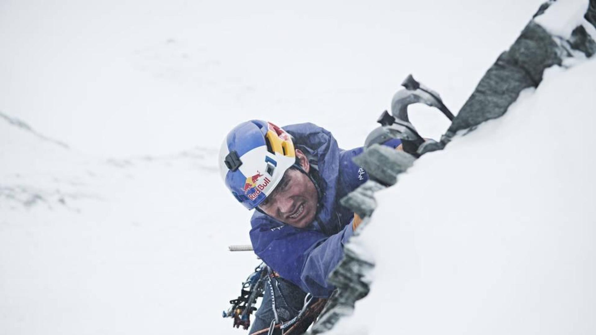 El austríaco David Lama, uno de los alpinistas desaparecidos.