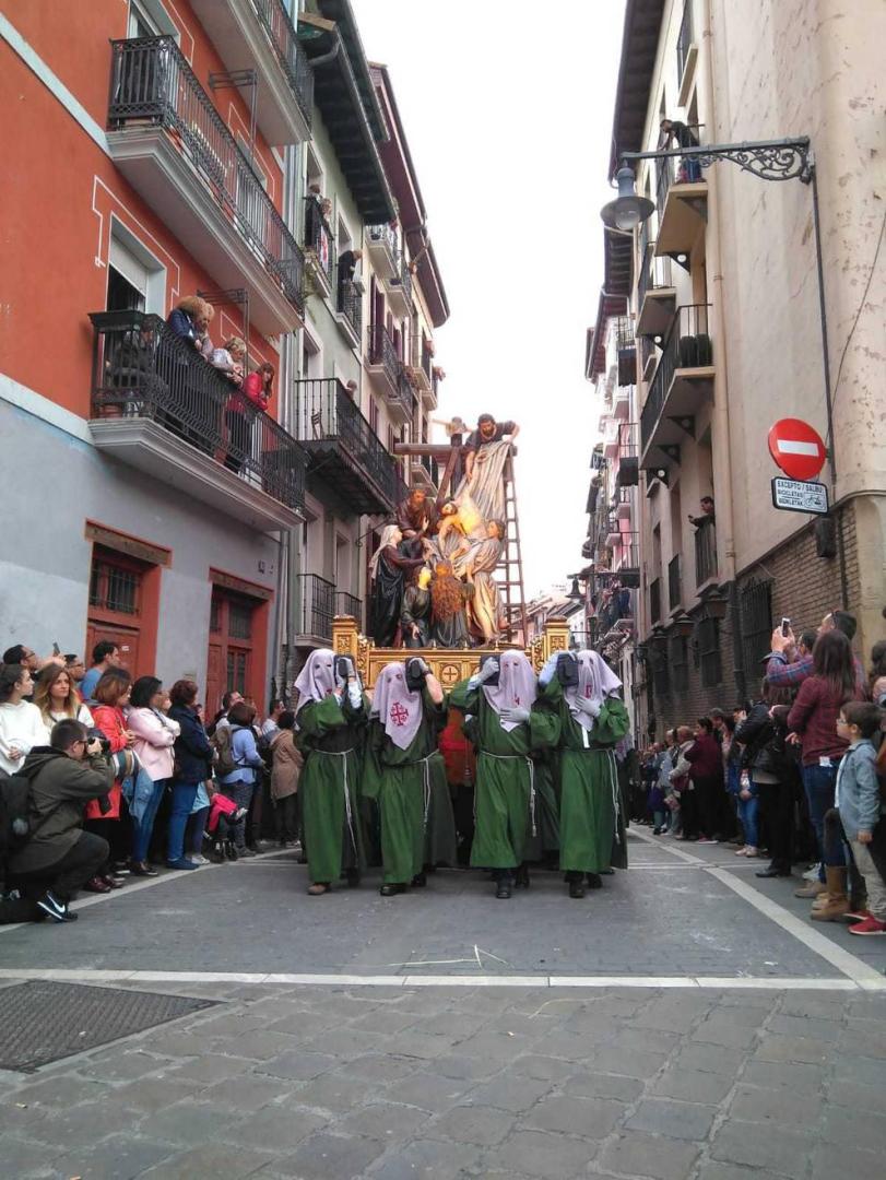 Imagen del paso de 'El Descendimiento'.