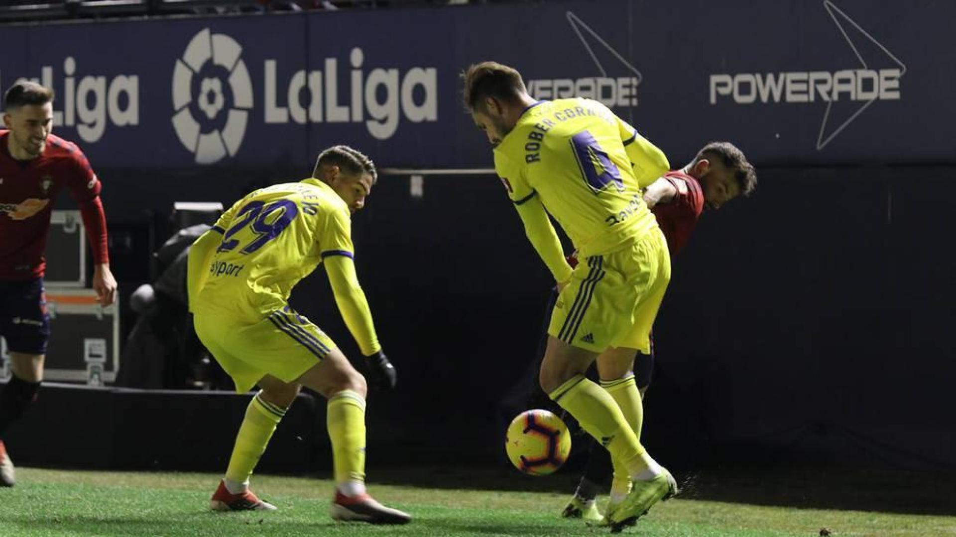 Imágenes del partido del Osasuna-Cádiz.