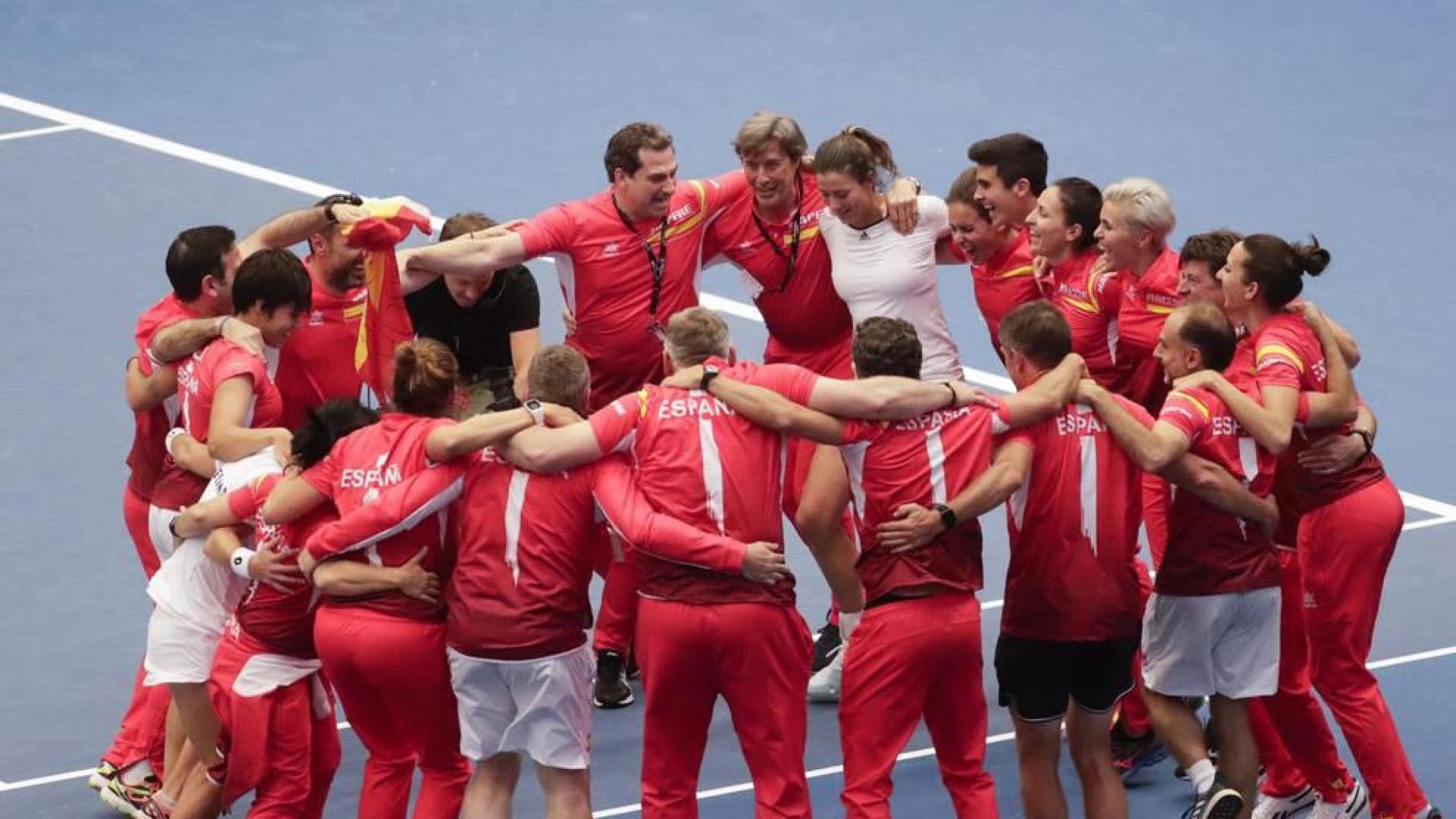 España recupera ante Bélgica una plaza en el Grupo Mundial de la Copa Federación