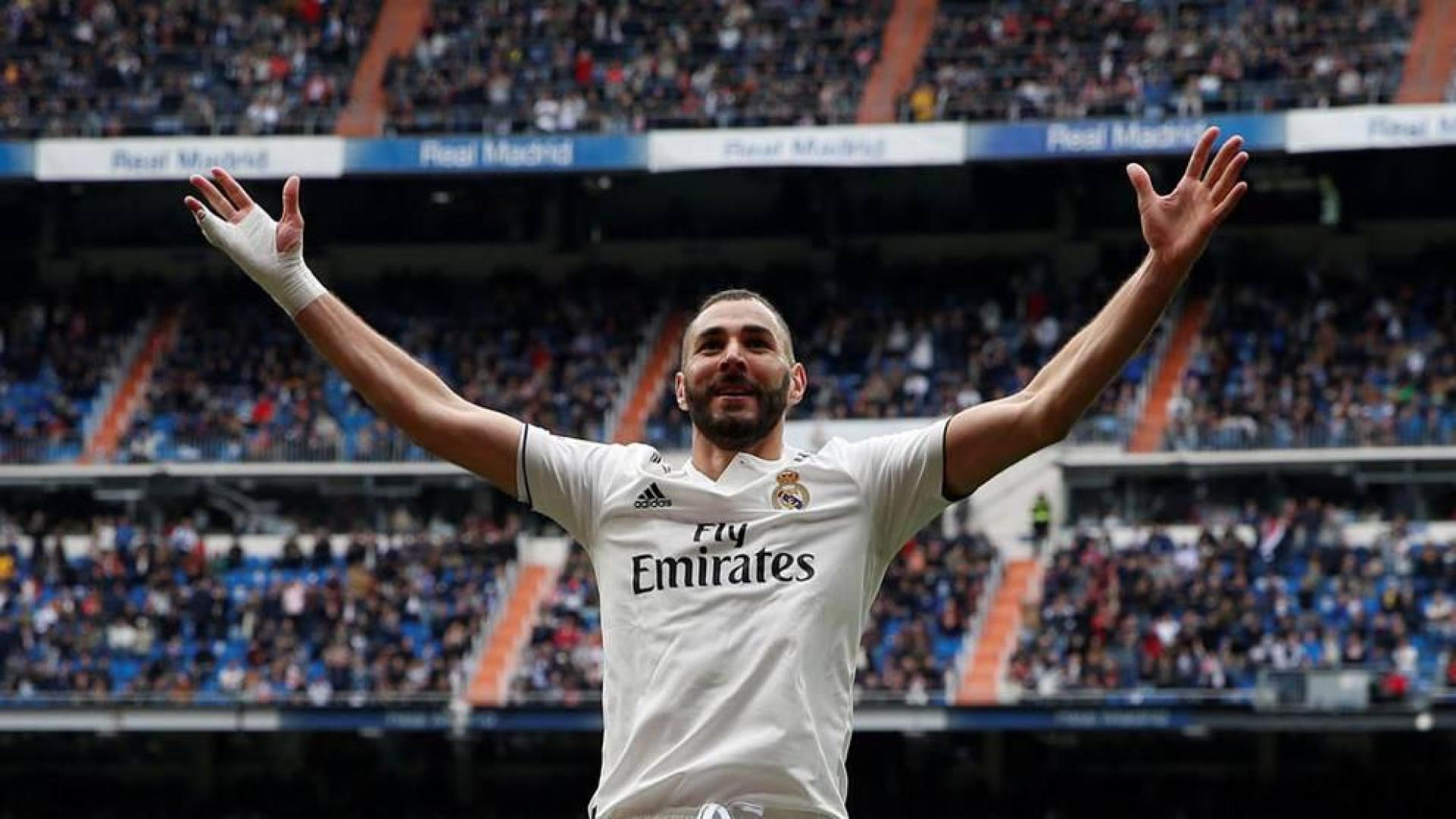 Un 'hat-trick' de Benzema sella la victoria frente al Athletic