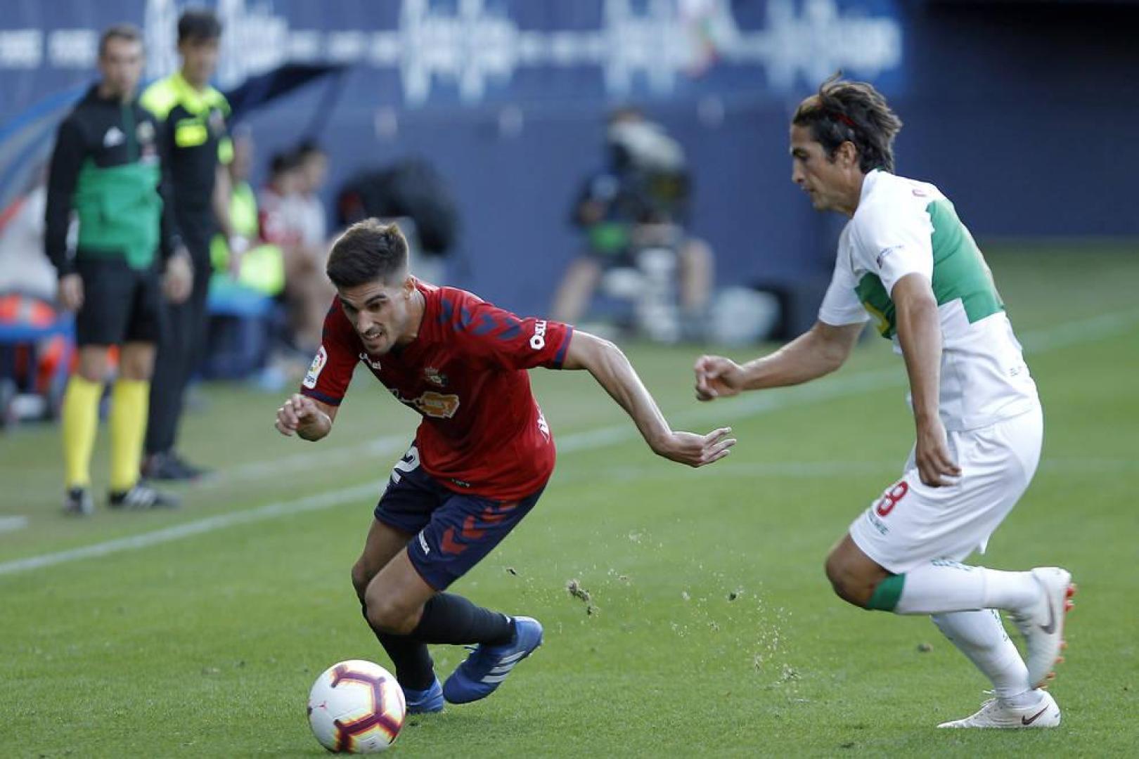 En directo: sigue la narración minuto a minuto del Elche-Osasuna