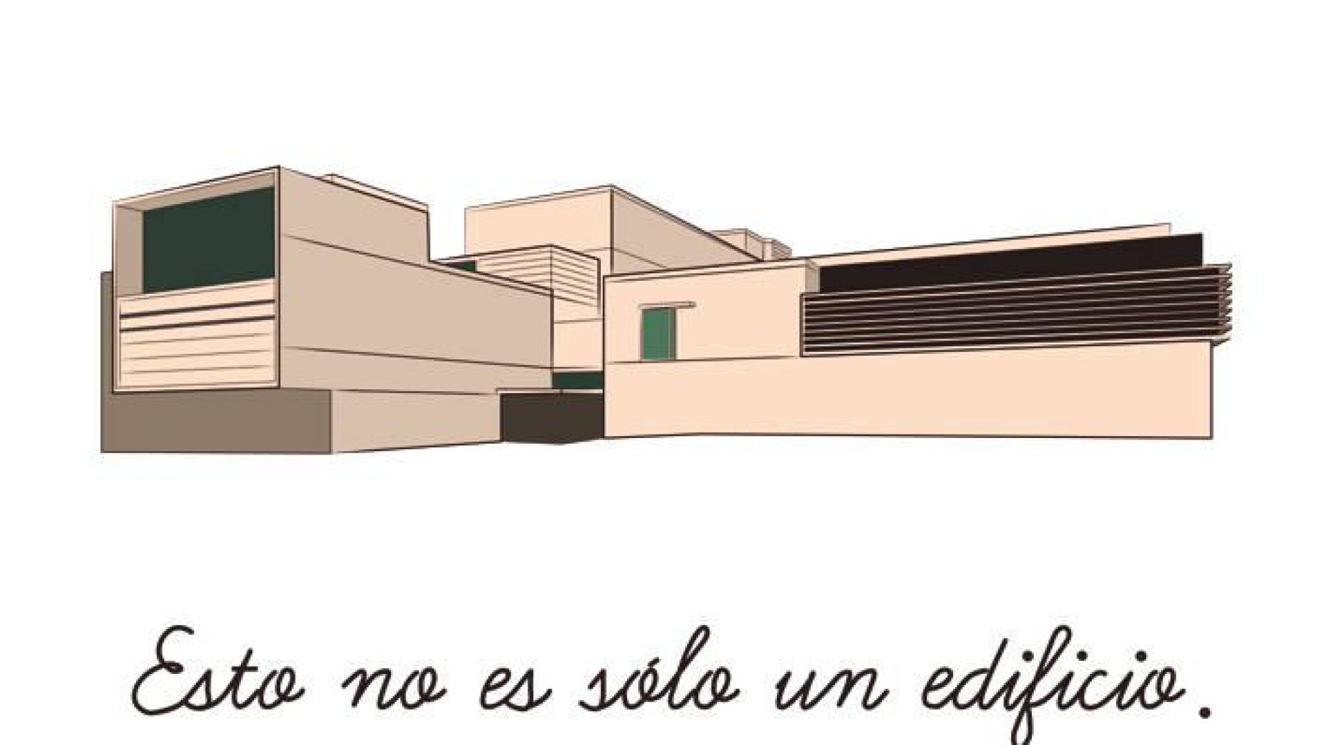Uno de los diseños expuestos en la muestra 'Imagina Civican'.