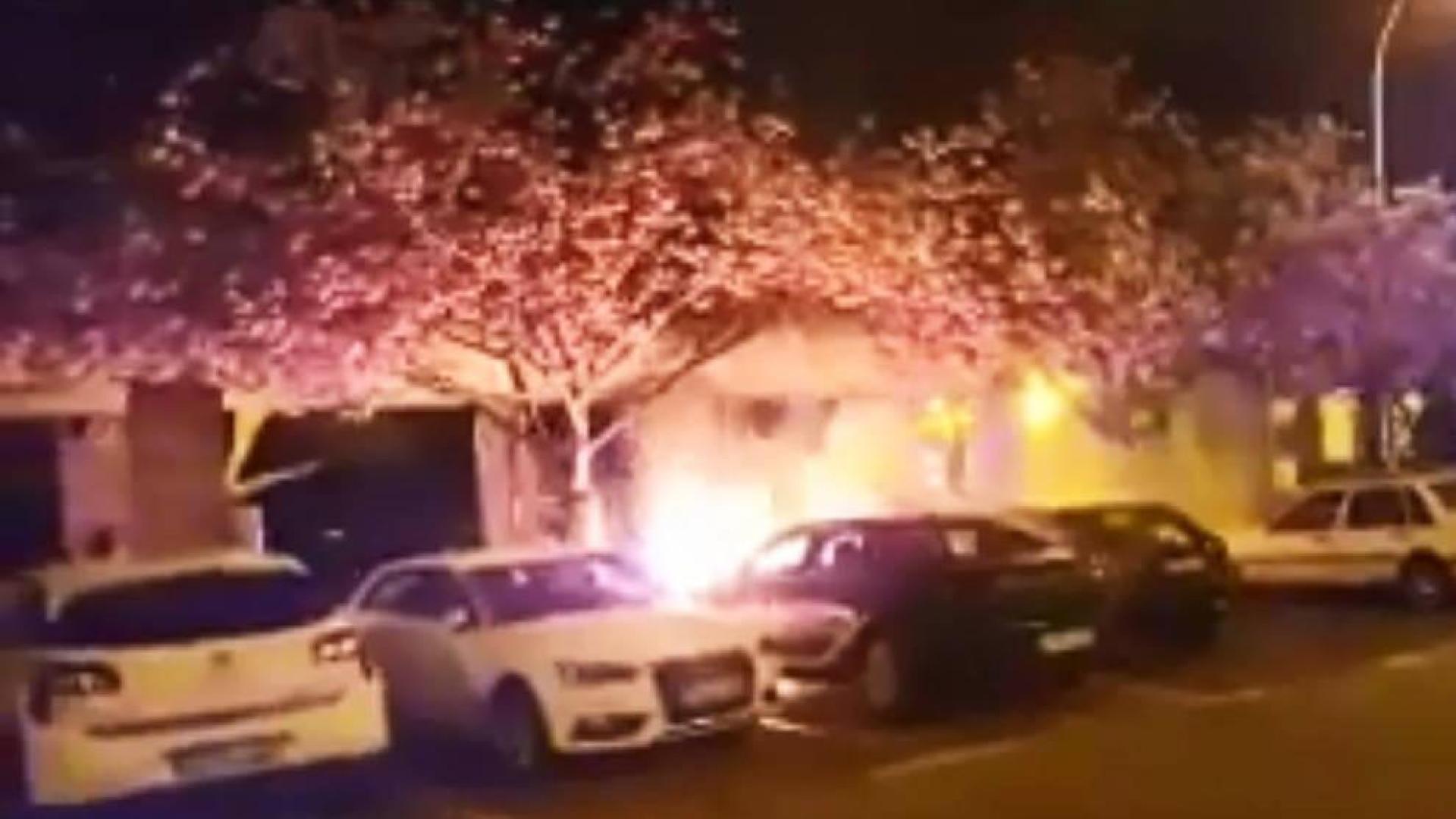 A prisión un joven de 19 años por quemar 10 coches en Pamplona