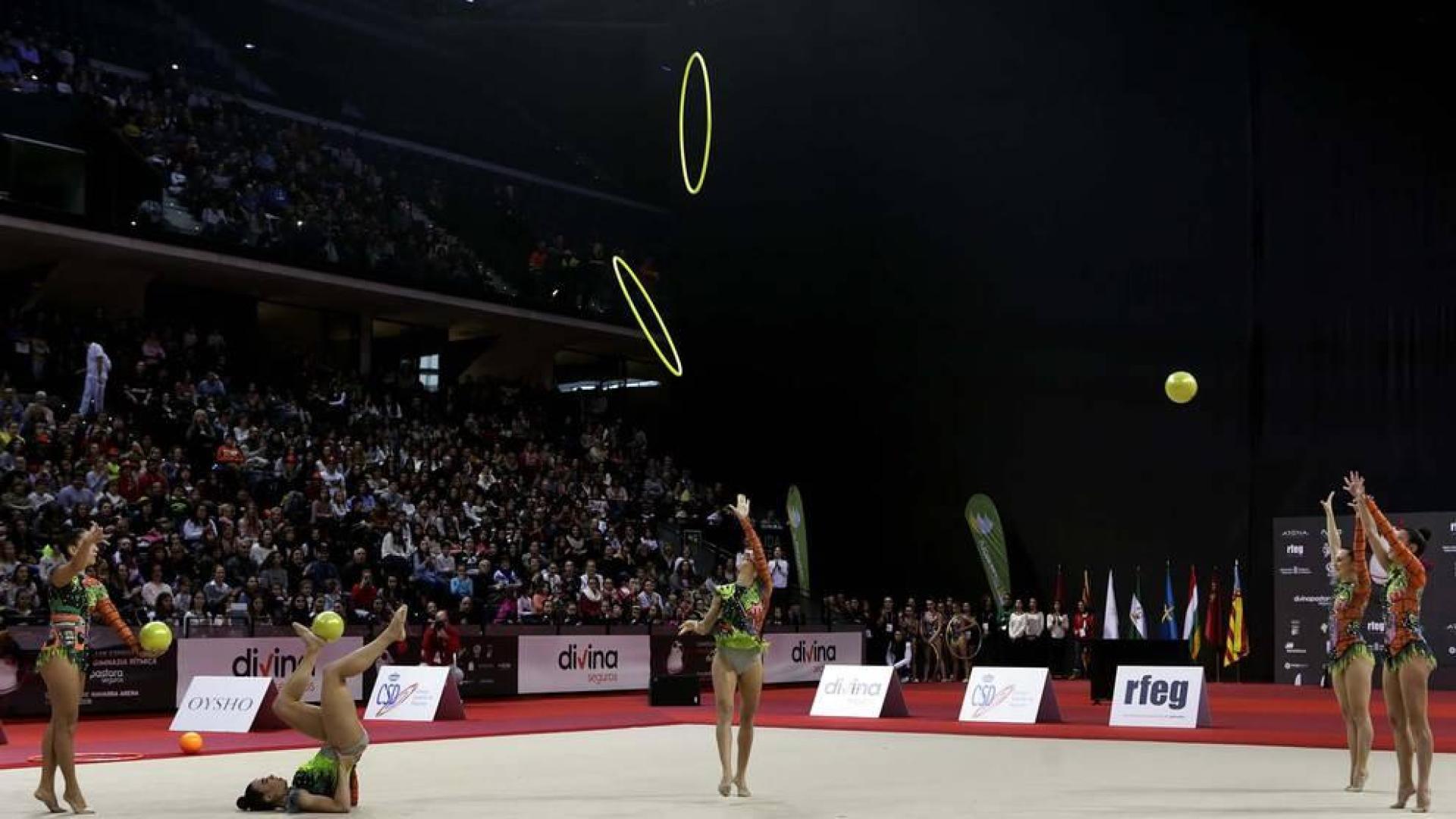 La rítmica volverá en noviembre al Arena