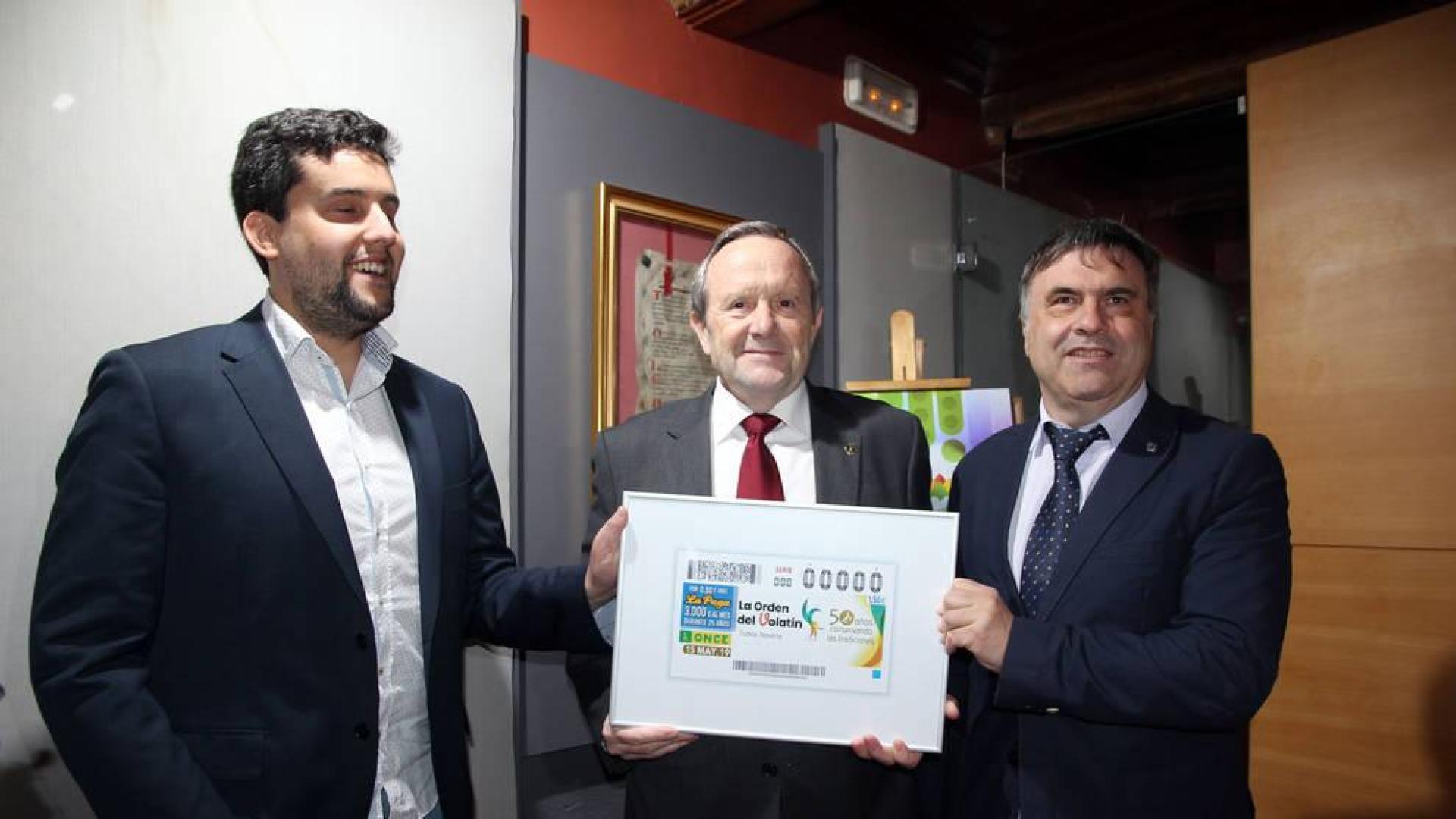 La Orden del Volatín de Tudela celebra su 50 aniversario en el cupón de la ONCE
