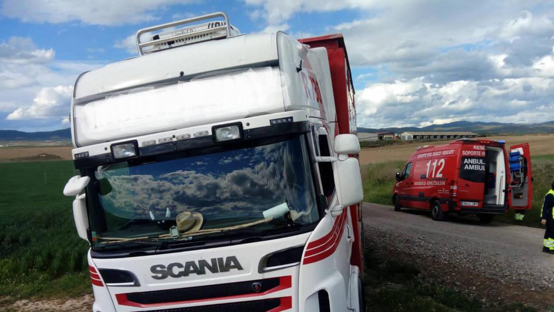 Fallece mientras conducía su camión en Beire