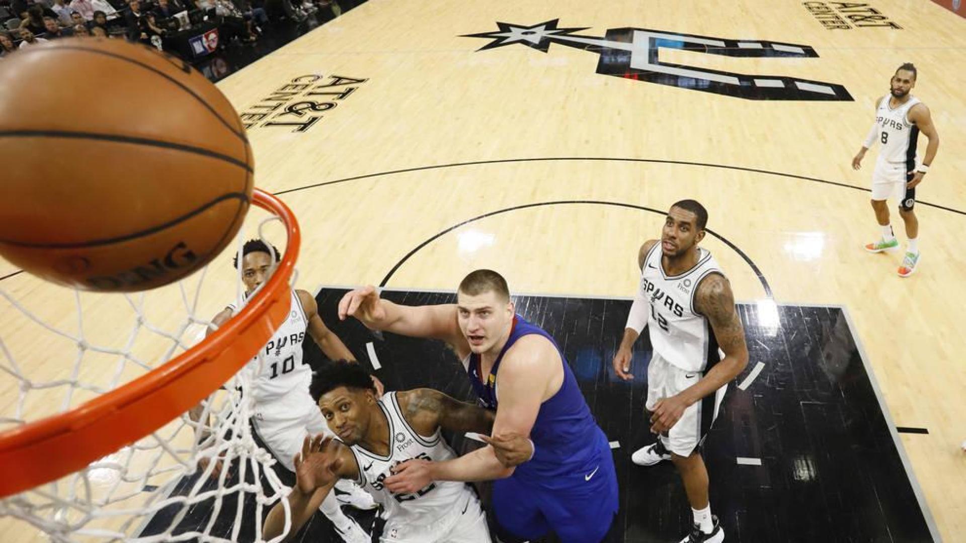 Los Spurs se imponen a los Nuggets y fuerzan el séptimo partido