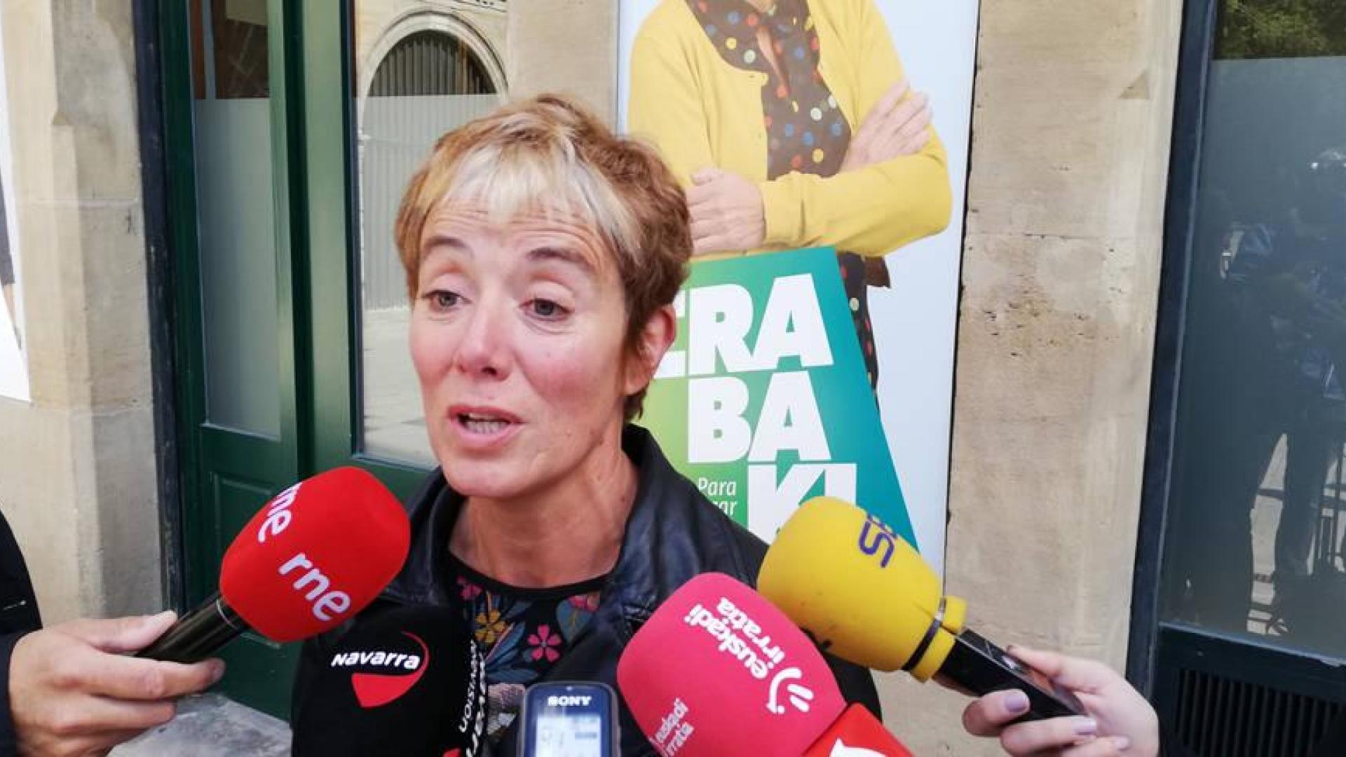 Bel Pozueta (EH Bildu): "El domingo hay que darle un disgusto a la derecha"