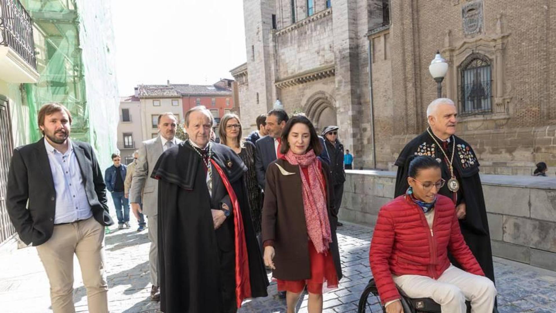 Teresa Perales y Elena Arzak reivindican la verdura navarra en Tudela