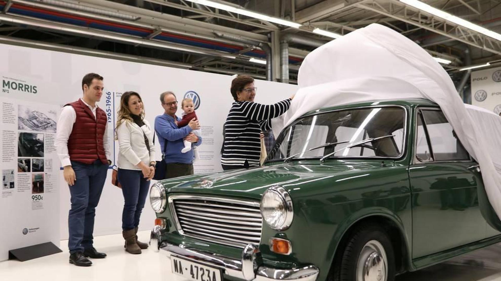 Volkswagen Navarra restaura el primer coche fabricado en Landaben en 1966