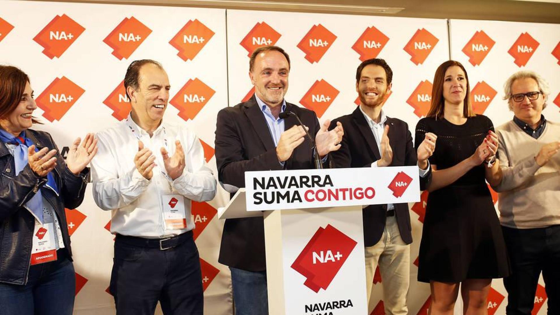 Esparza aplaude la unión de Navarra Suma, "un acierto"