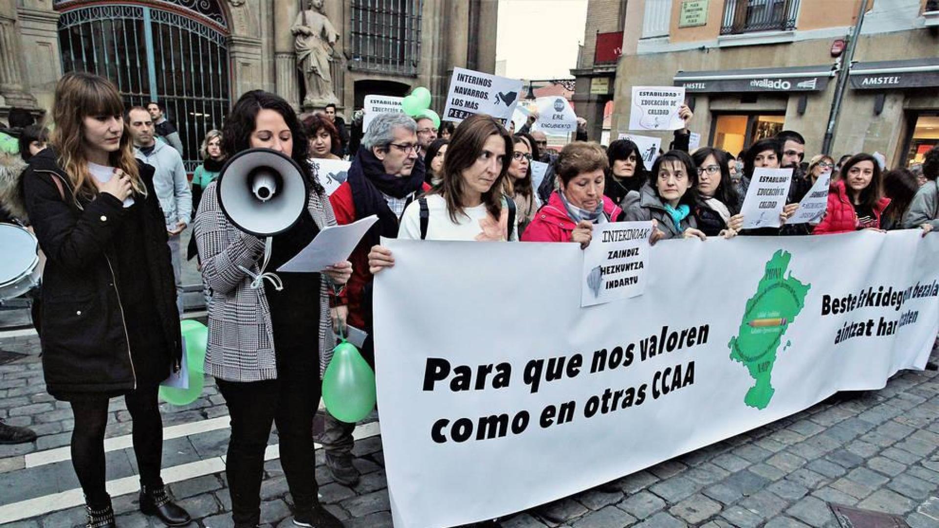 La plataforma de interinos pide una OPE "justa"