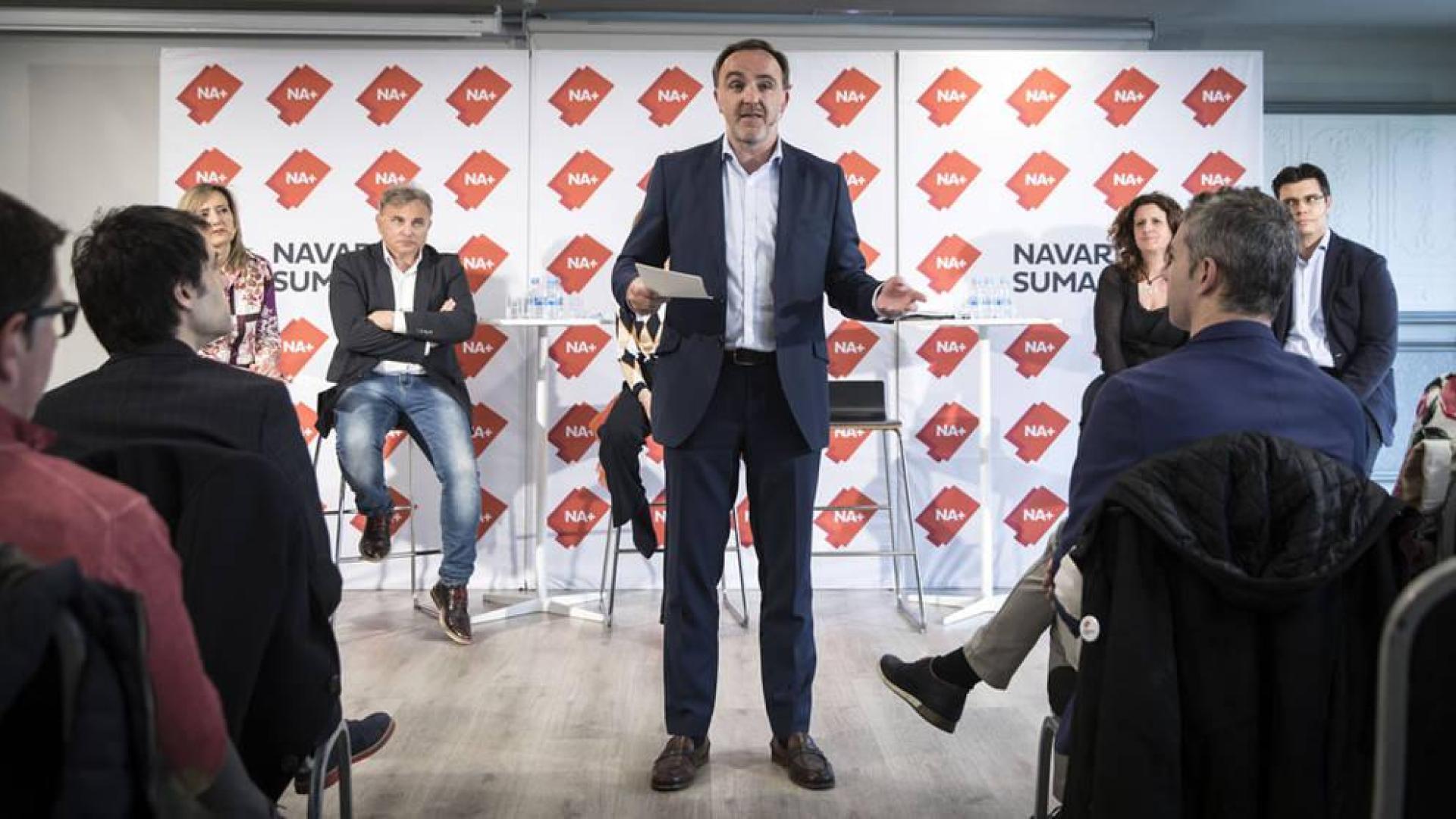Navarra Suma presenta un programa "para gobernar" una Navarra más próspera