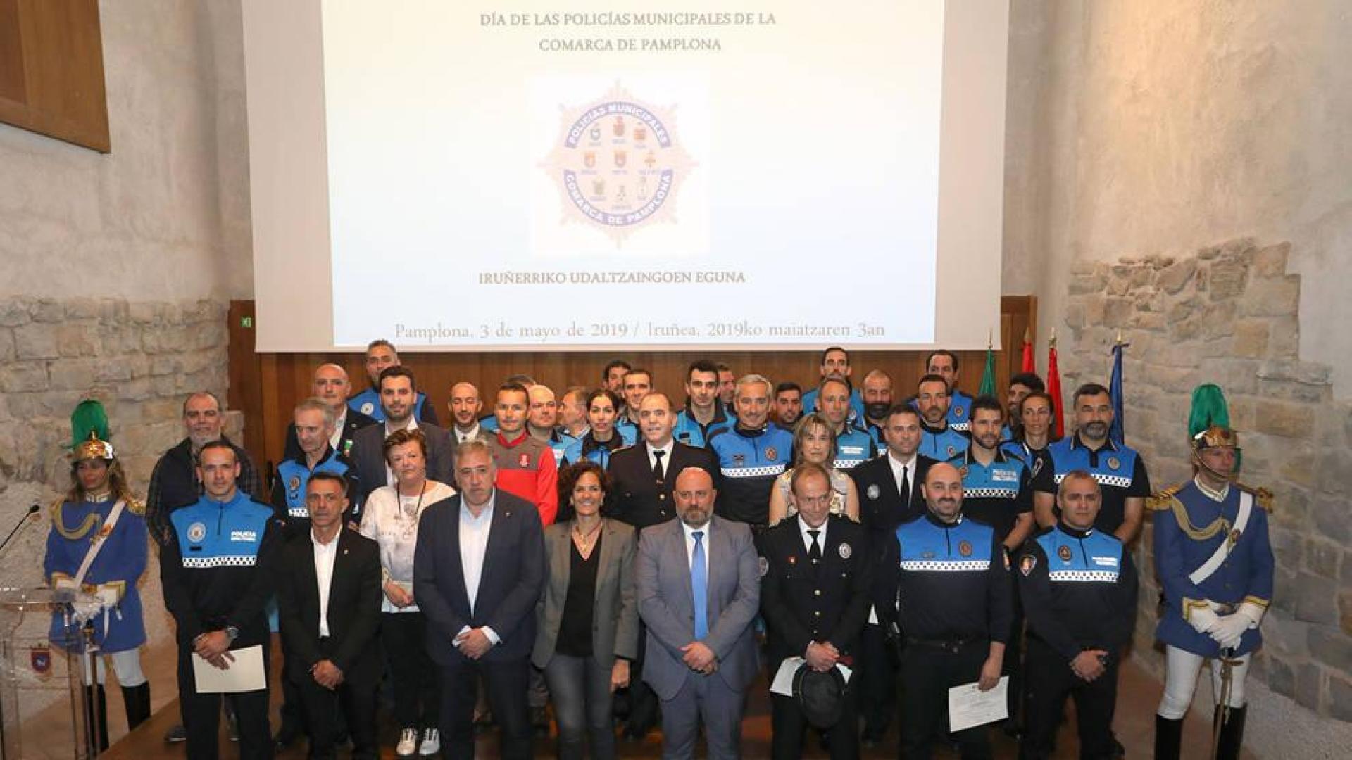 Unos 30 reconocimientos en el Día de las Policías Municipales de la Comarca