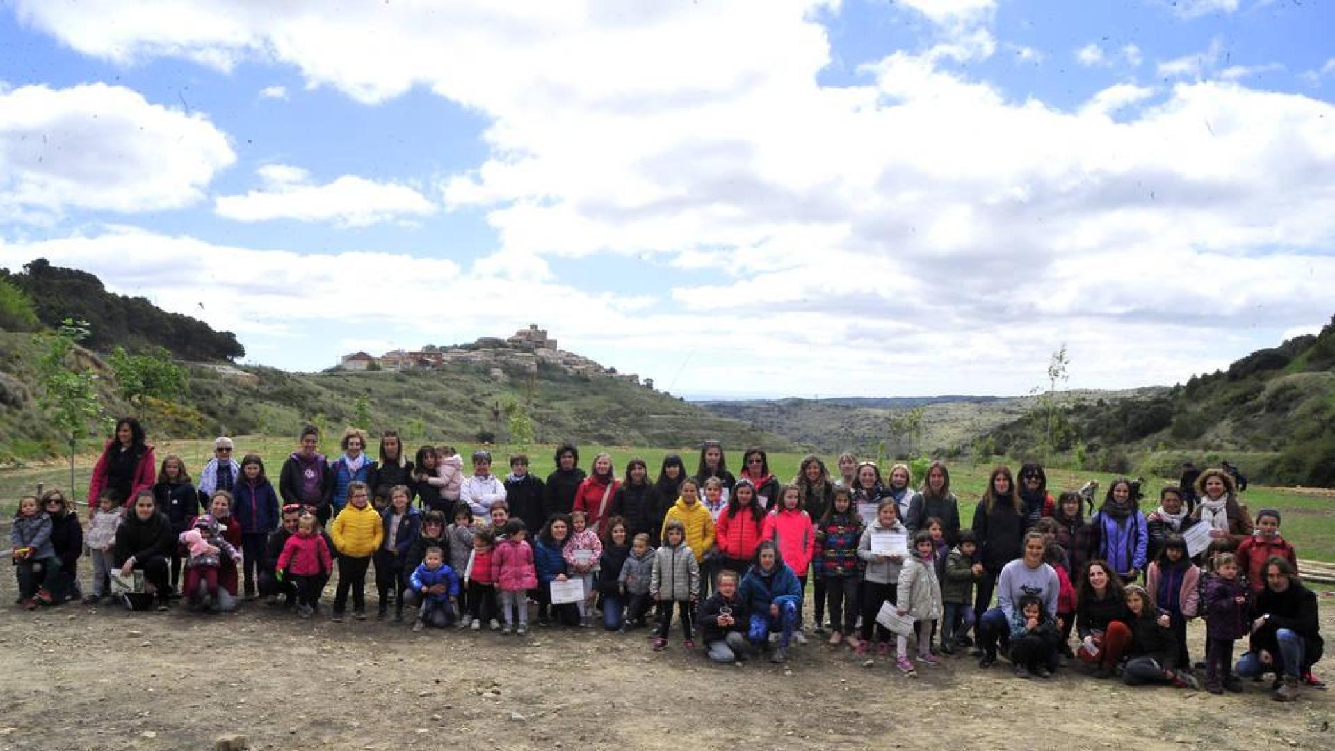Ujué planta el Parque de las Uxue