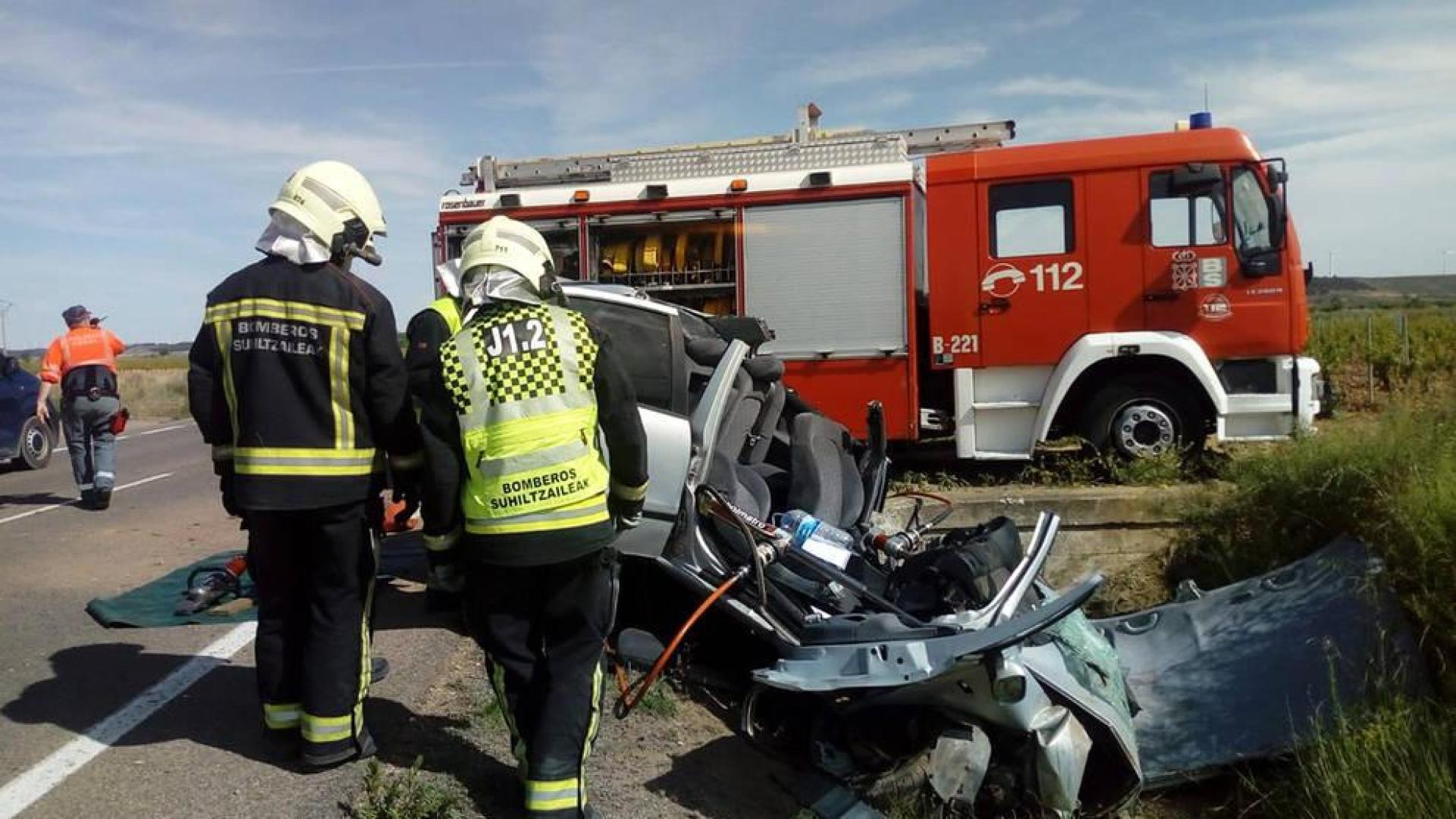 Herido muy grave un joven de 23 años tras accidentarse en Corella