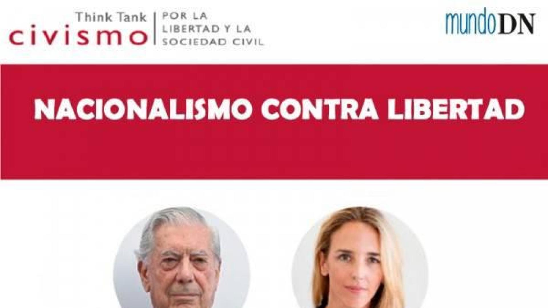 Entradas para una charla de Vargas Llosa en Pamplona sobre nacionalismo y libertad