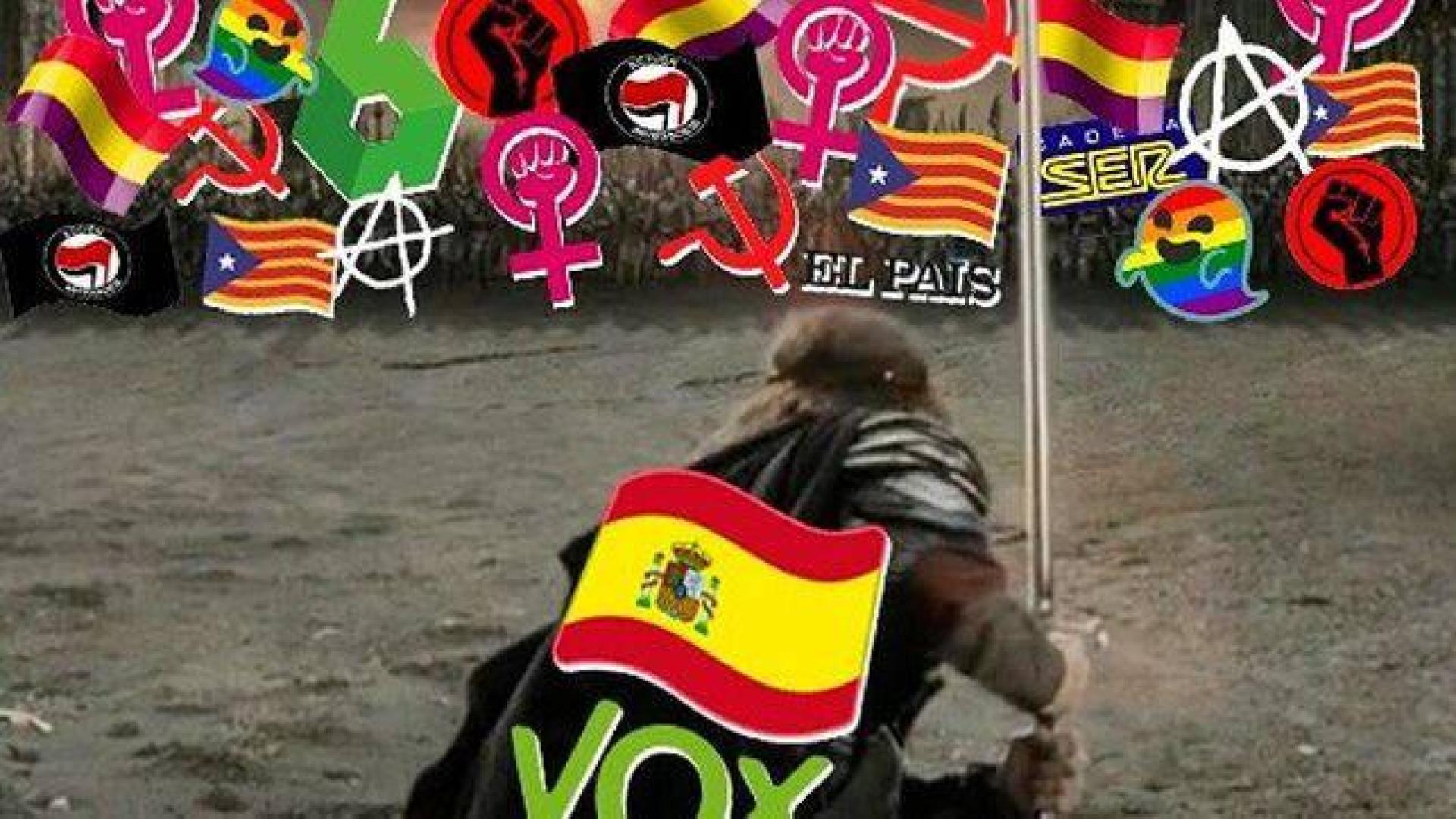 Montaje de VOX con Aragorn.
