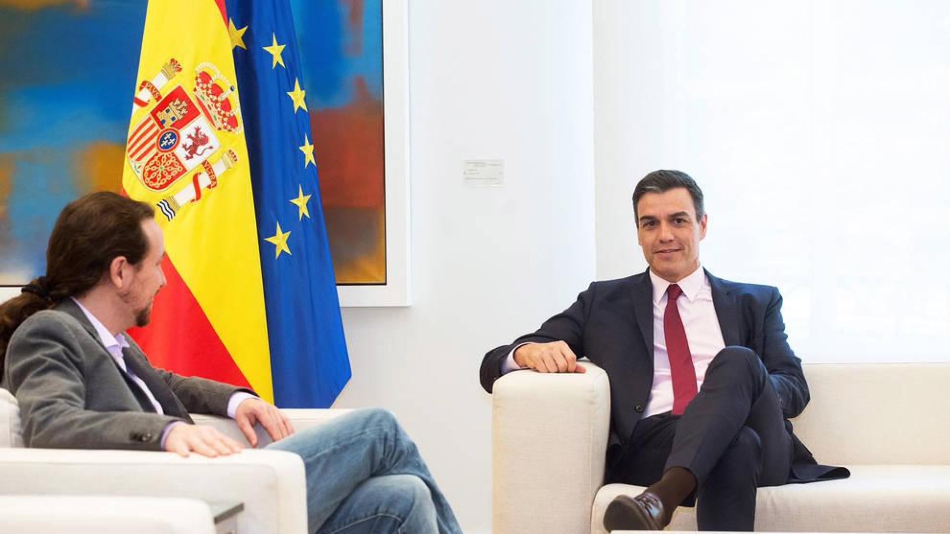 Iglesias no aclara si habrá Gobierno de coalición tras reunirse con Sánchez