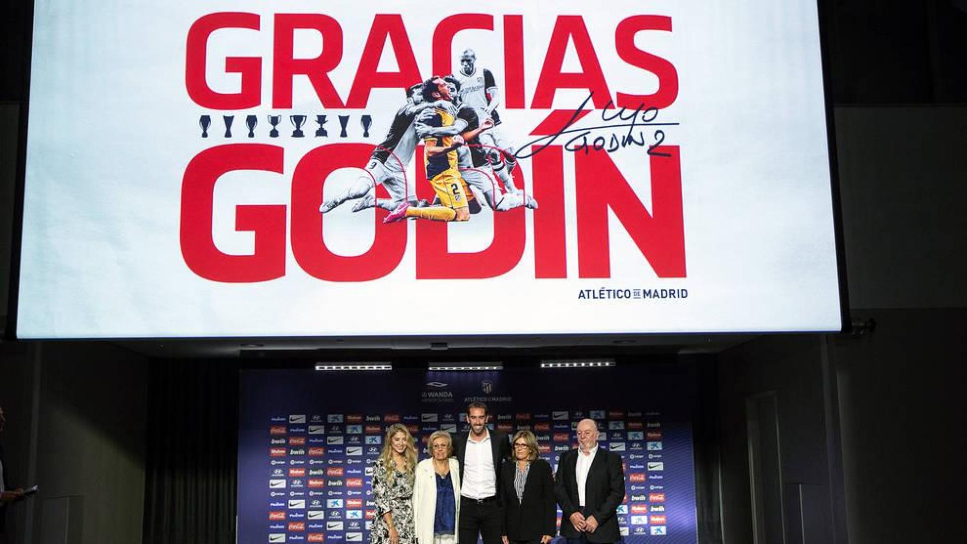 Godín deja el Atlético: "Soy un hincha más"