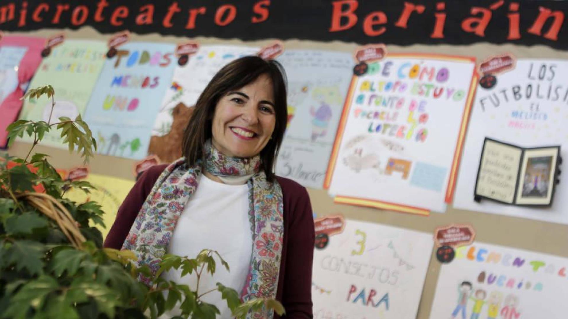 Teresa Sancena Arpide, coordinando la innovación escolar