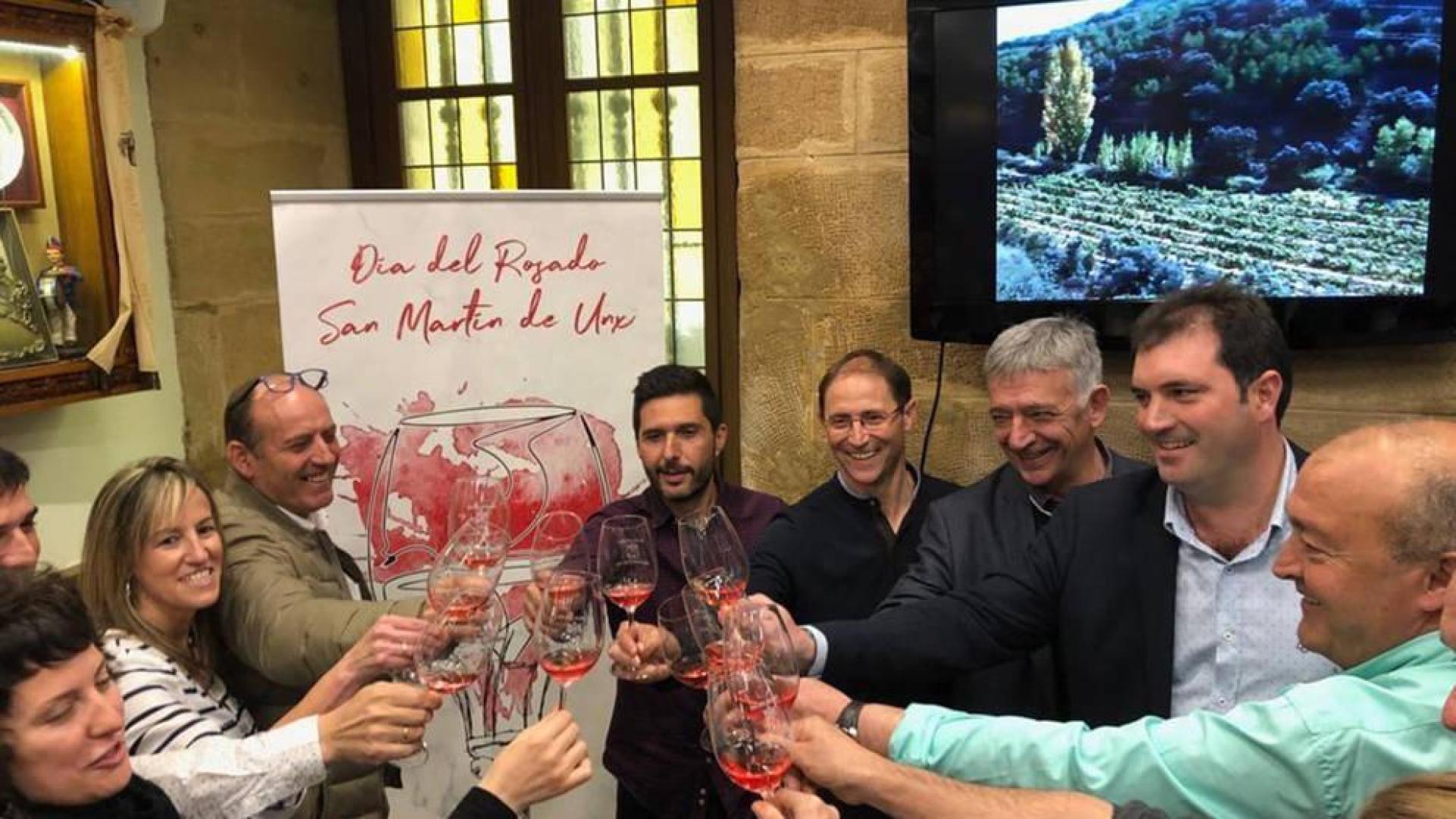 La marcha del Rosado de San Martín de Unx avanza la fiesta prevista en junio