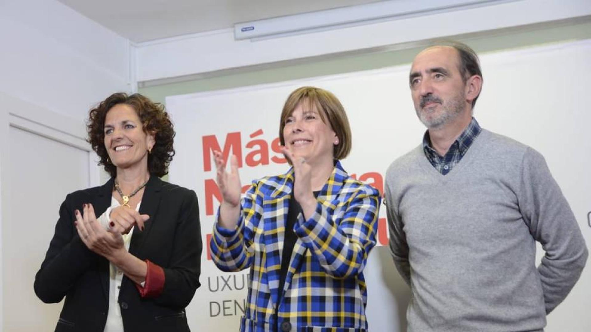 Uxue Barkos dice que "sin Geroa Bai" Navarra "vuelve al pasado"