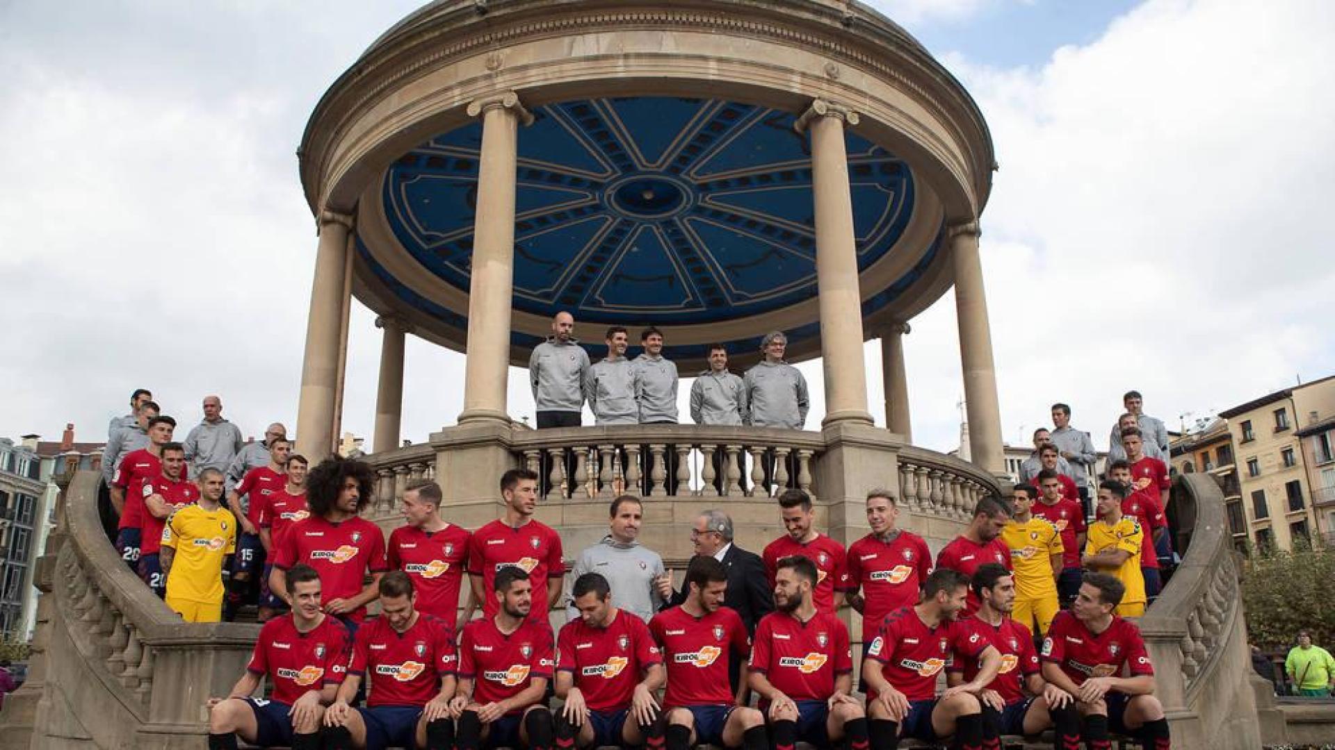La plantilla de Osasuna, uno a uno