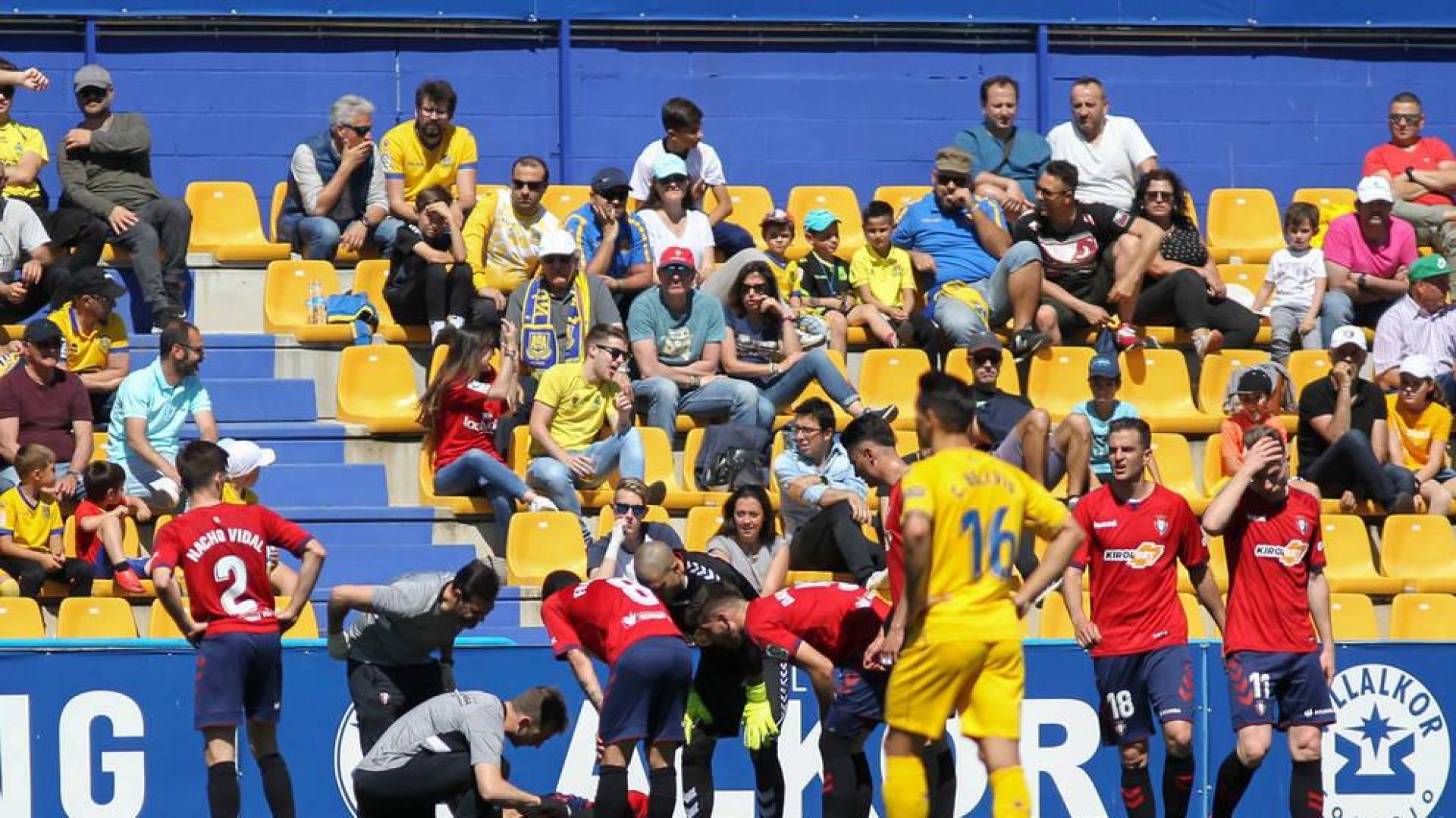 Unai García será sometido a pruebas el lunes para valorar el alcance de su lesión