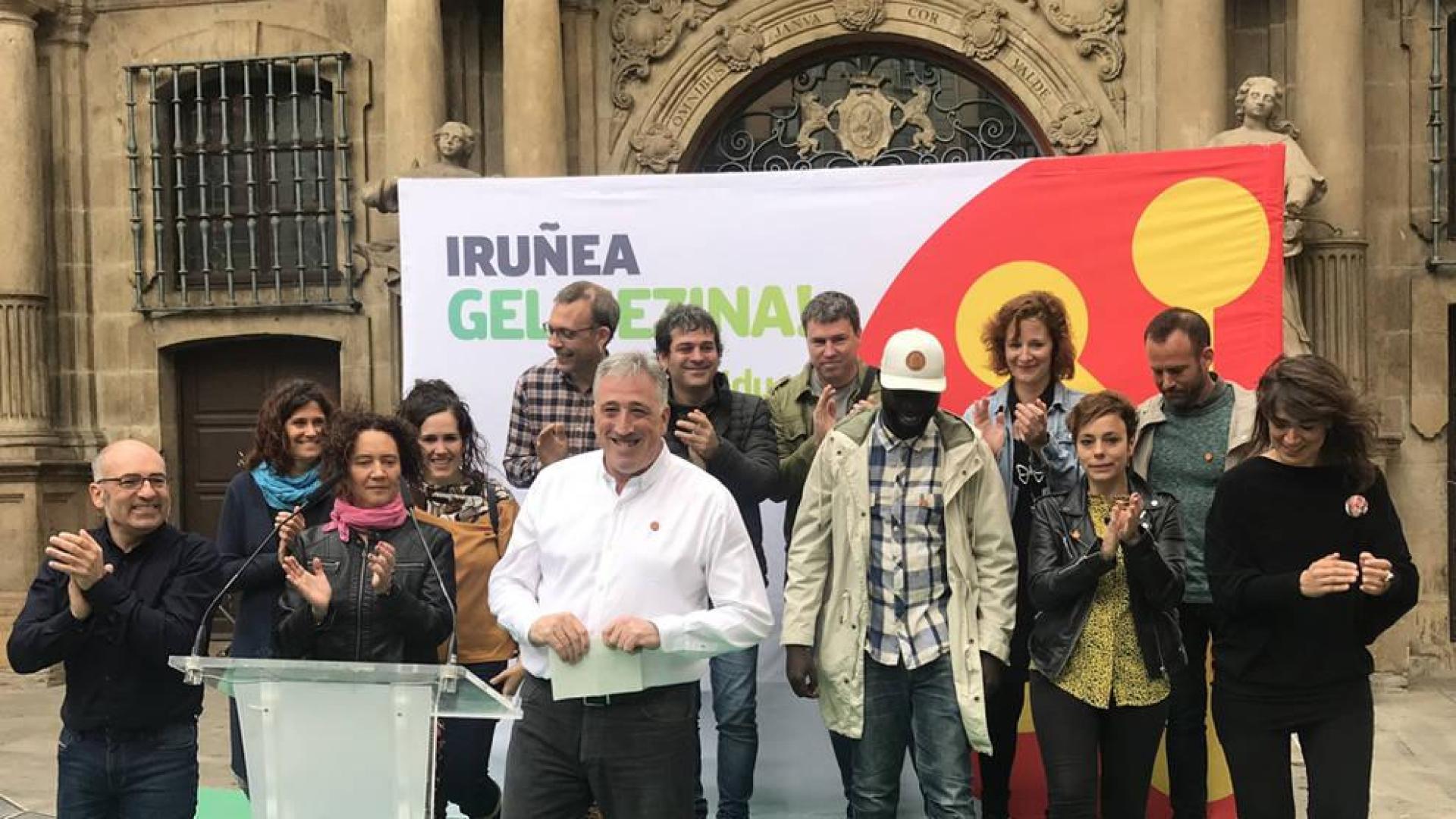 Asiron: "El 26M es un plebiscito entre la Pamplona de ayer o la del mañana"