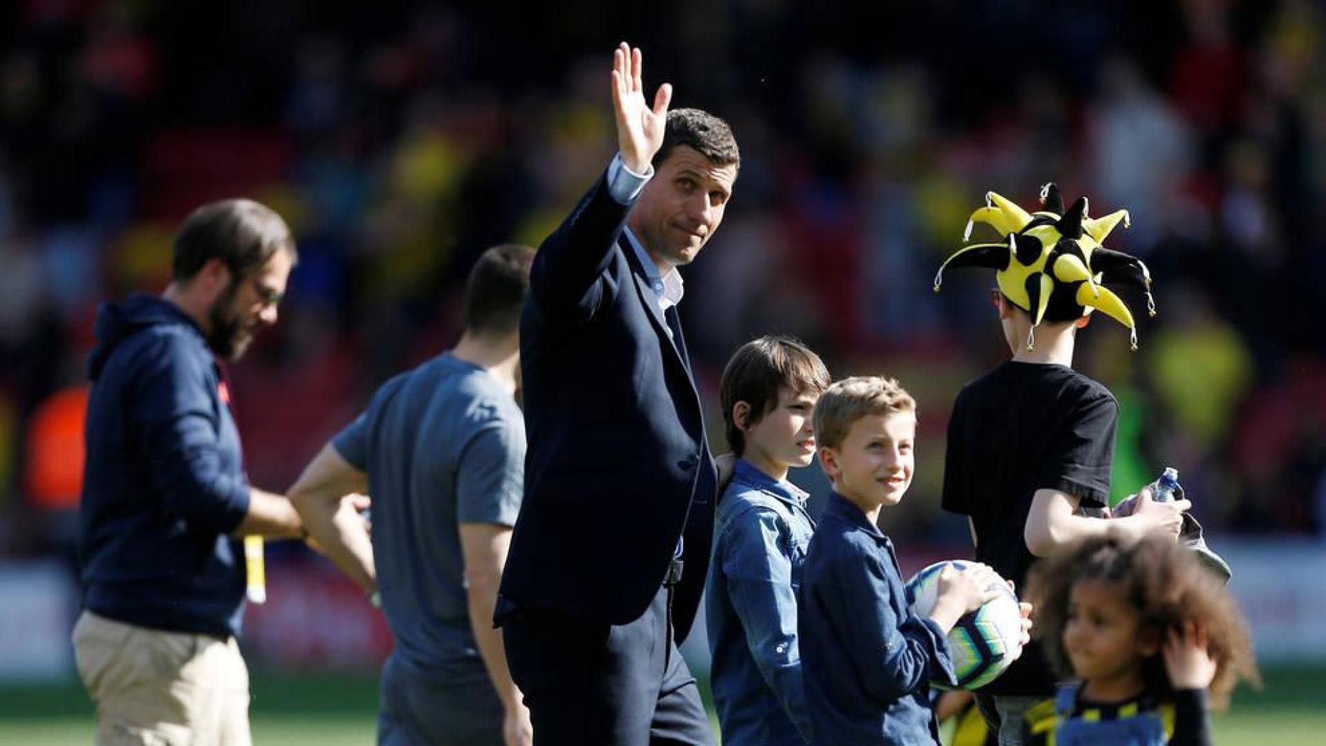 Javi Gracia: "No necesito más trofeos para ser más feliz"