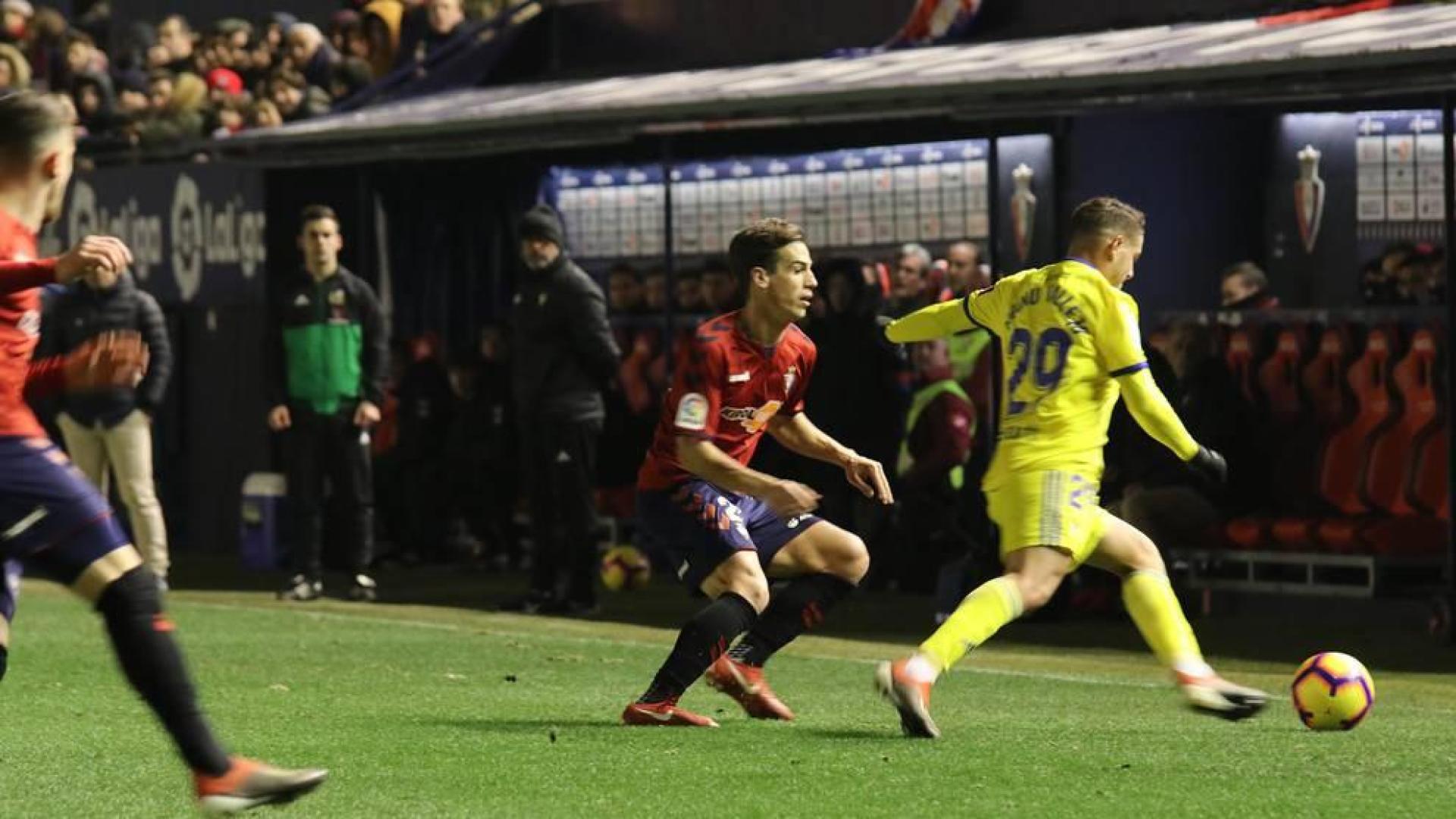 Imágenes del partido del Osasuna-Cádiz.