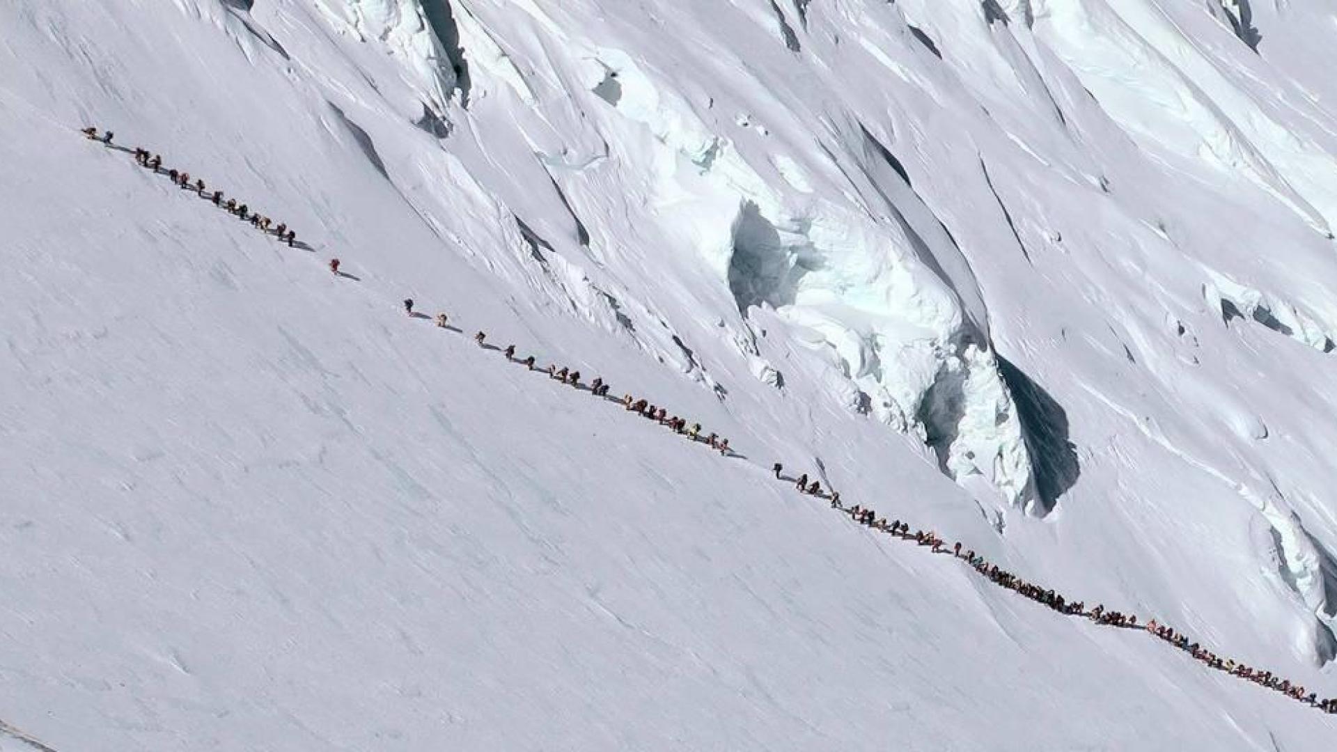 Turismo alpino en el Everest