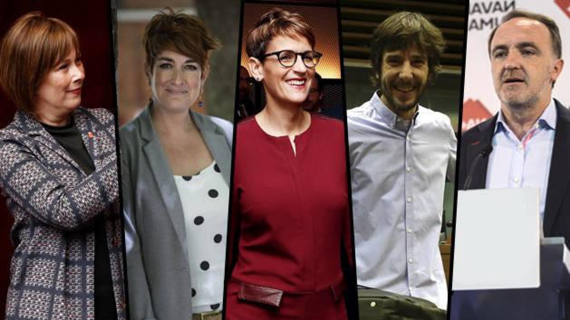 ¿Qué candidato foral 'gana' en Google?