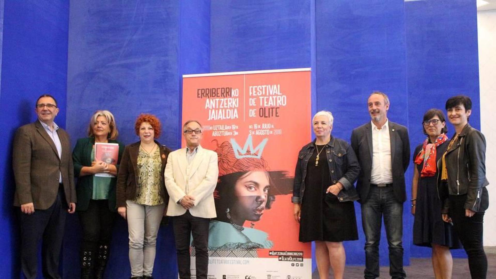 Presentación del XX Festival de Teatro de Olite.