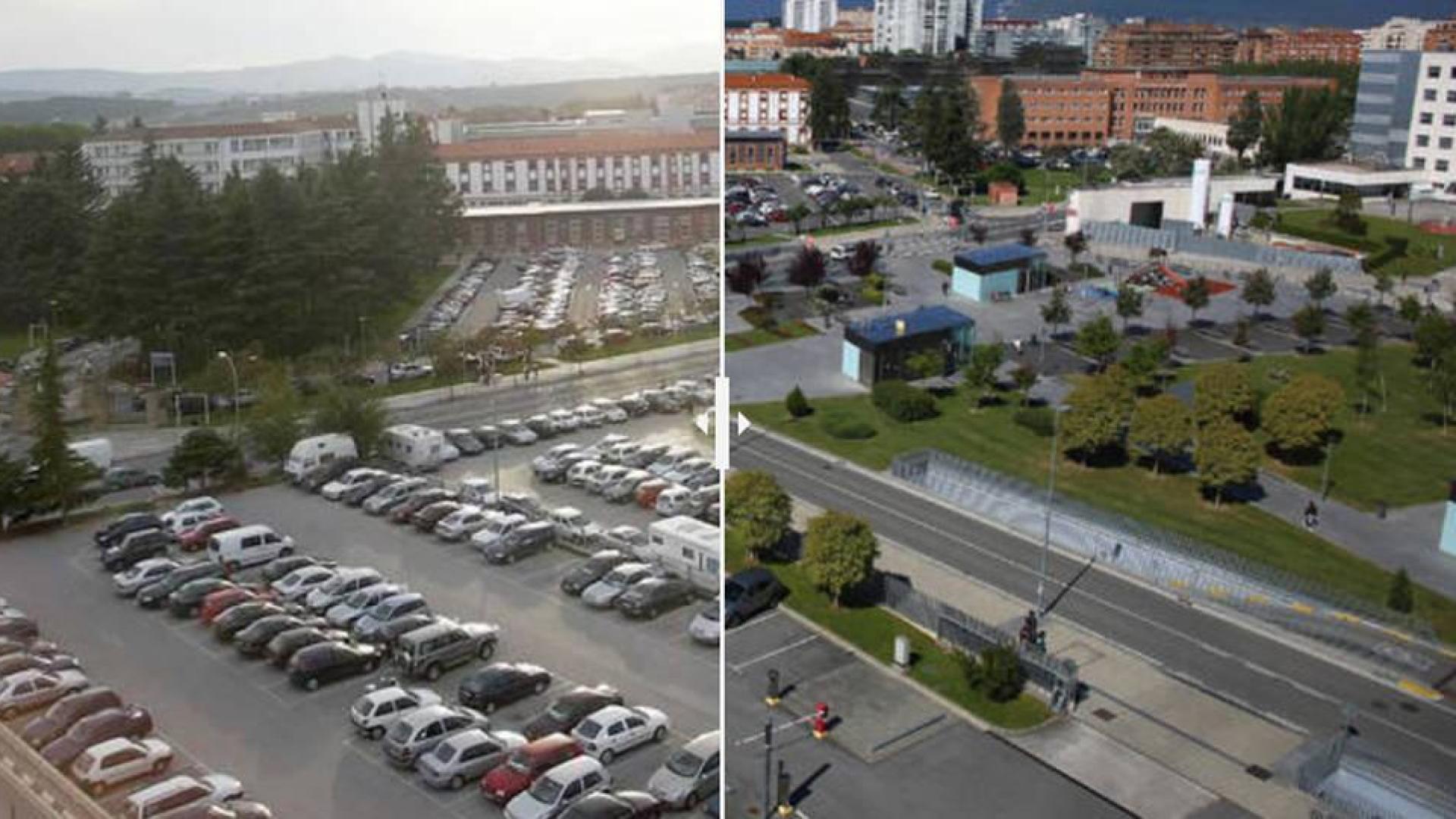 IMAGEN INTERACTIVA | Cuando cambió... El parking de hospitales