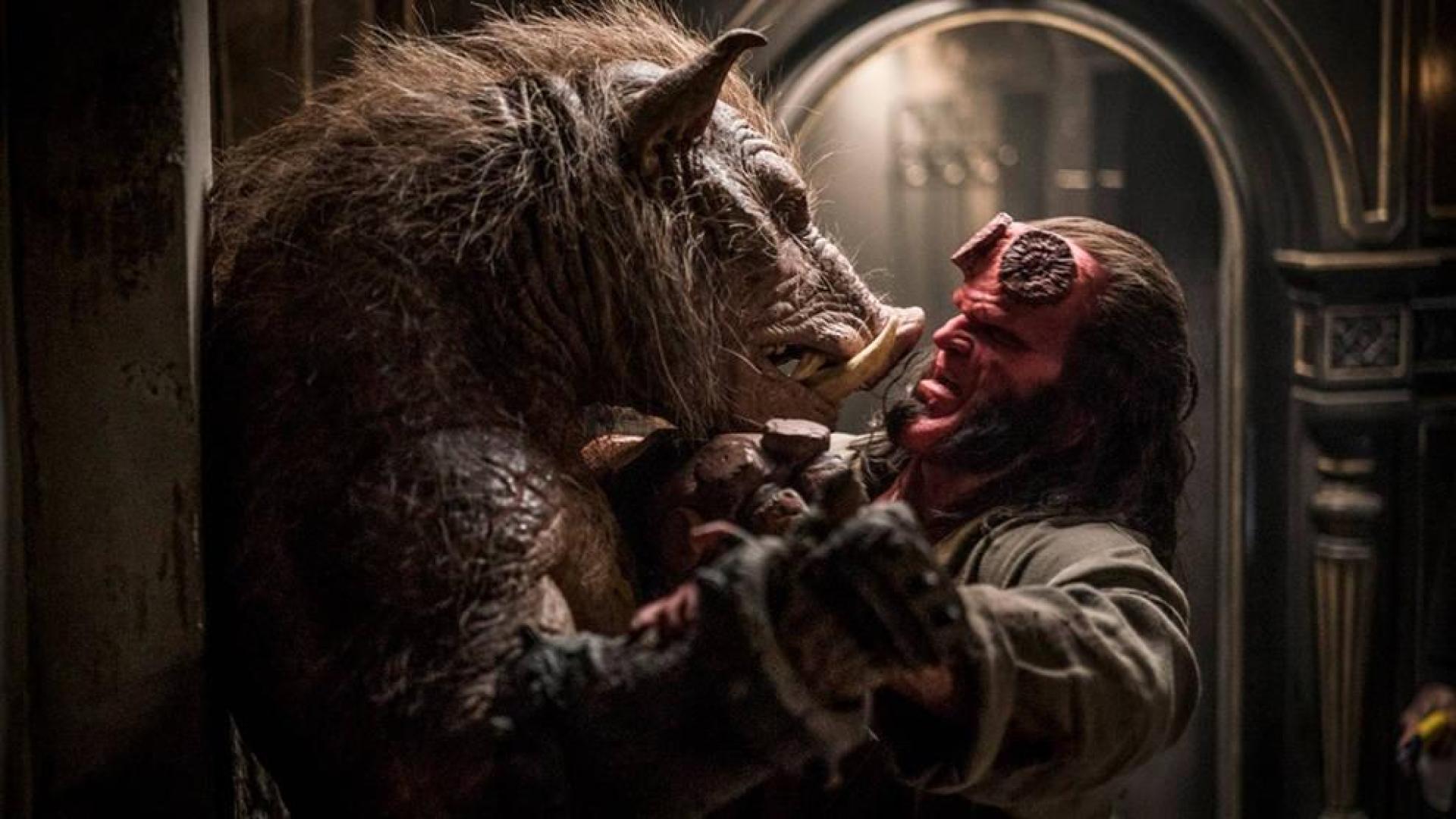 Un momento de la película 'Hellboy'