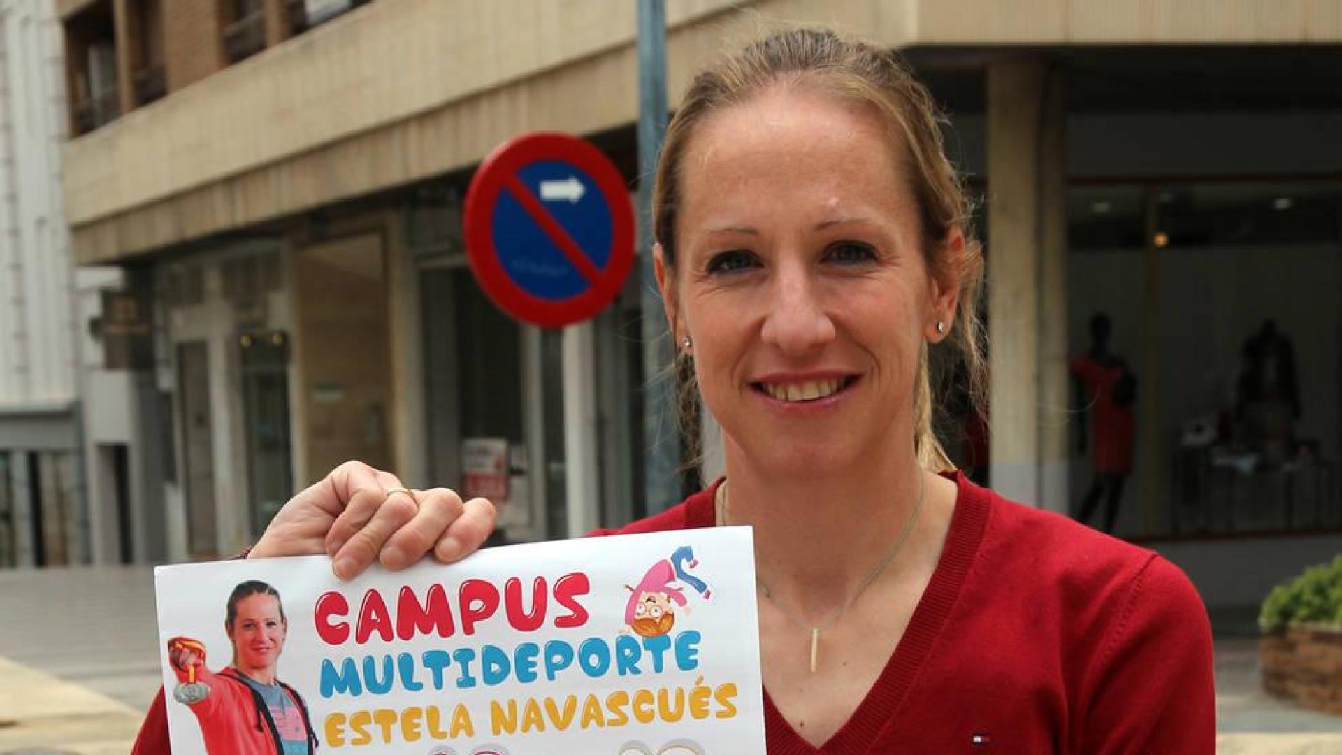 El campus organizado por la atleta olímpica Estela Navascués, en julio