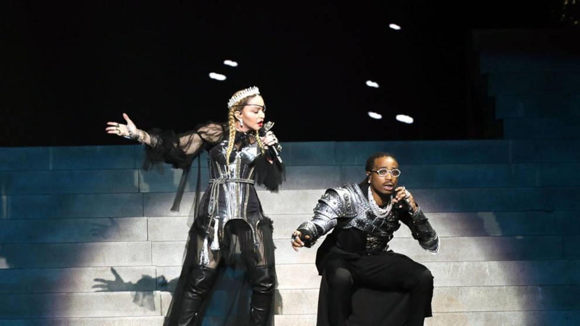 Lluvia de críticas a Madonna por su actuación en Eurovisión