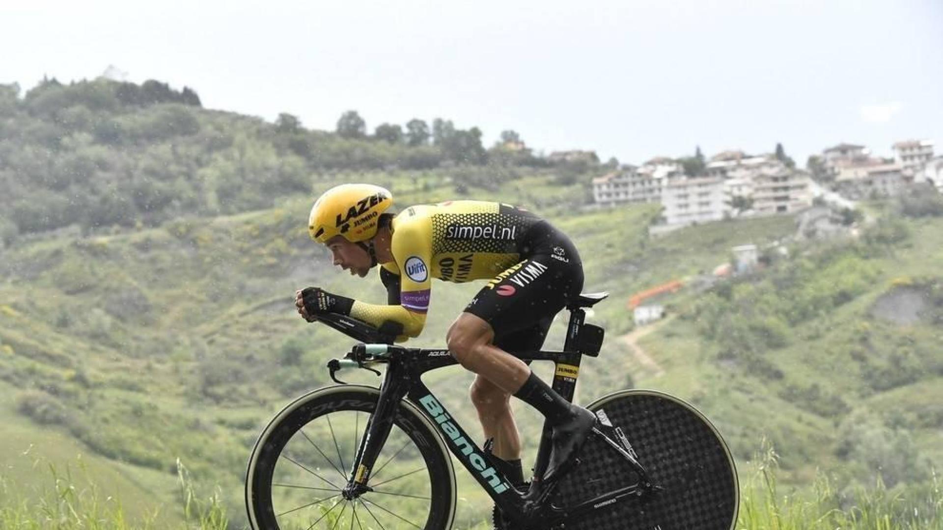 Roglic da un golpe de autoridad y Conti salva el liderato