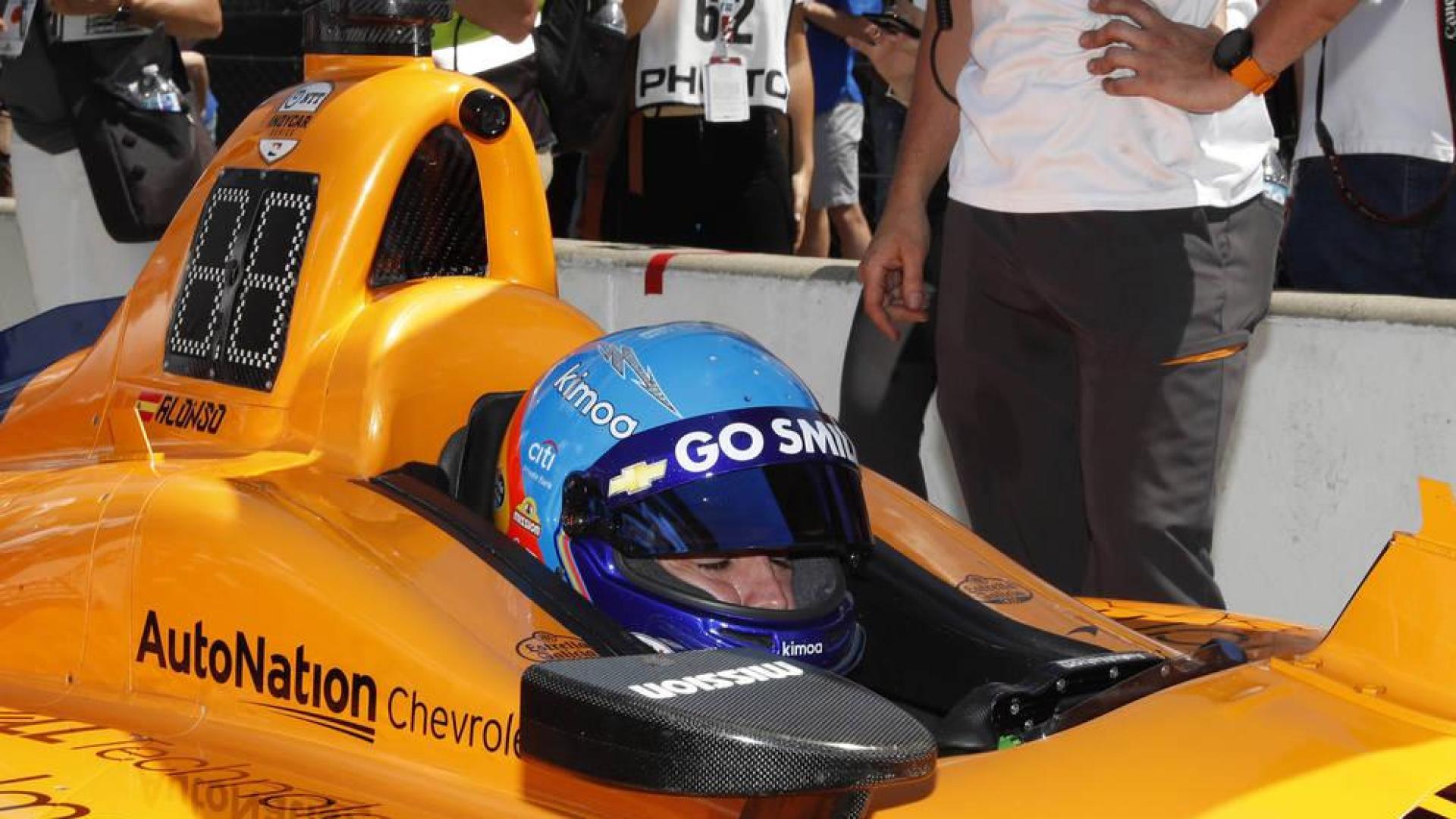 Fernando Alonso falla en la repesca y no correrá las 500 Millas de Indianápolis