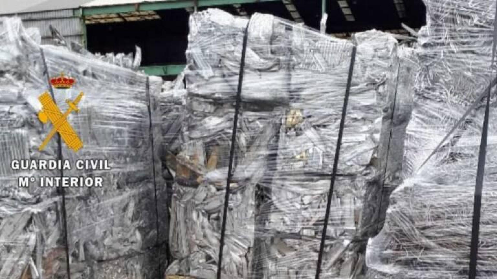 Detenidas tres personas por robar aluminio en empresas de la comarca de Pamplona