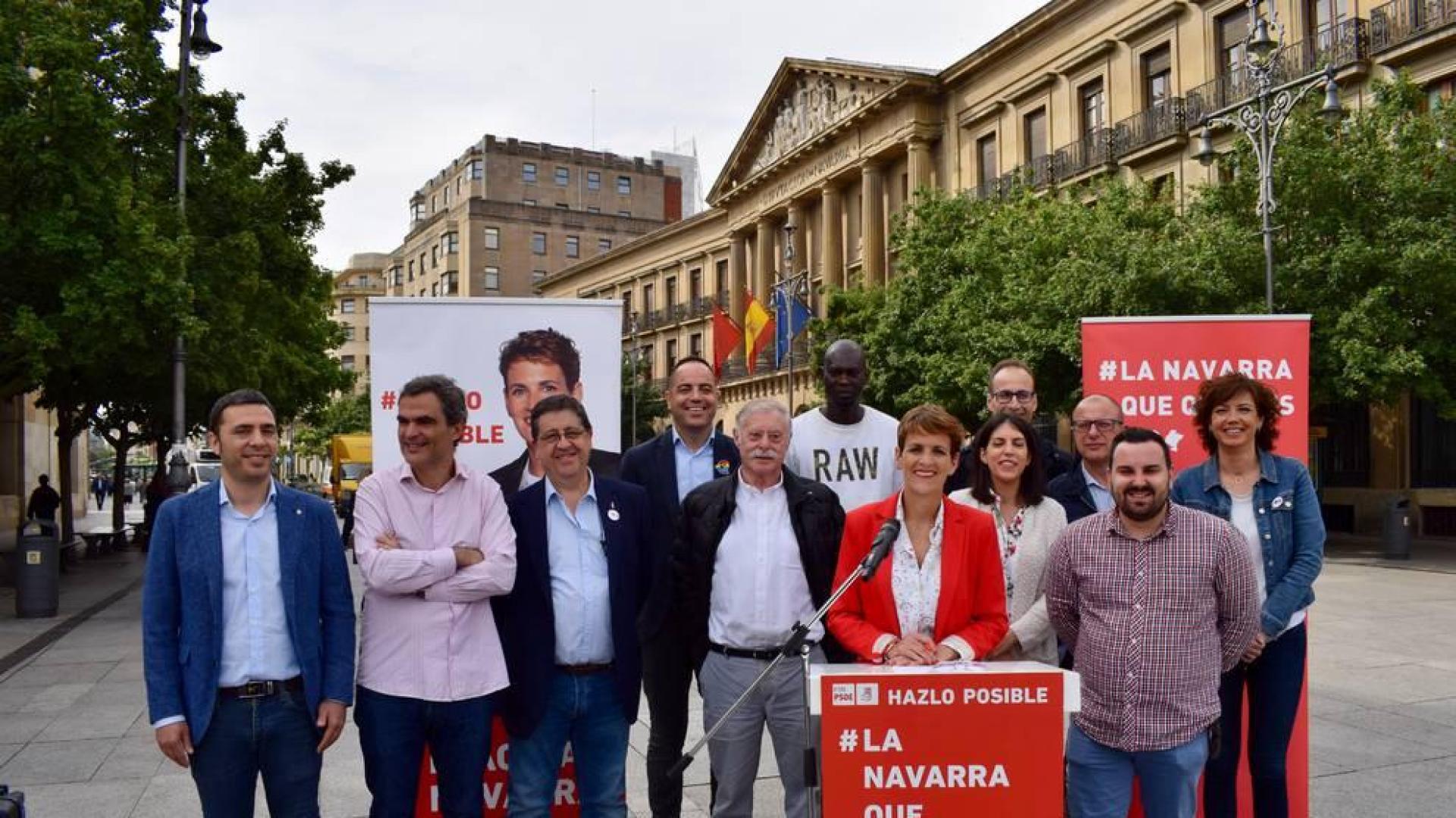 Chivite pide a Podemos e I-E que "abandonen el bloque nacionalista"